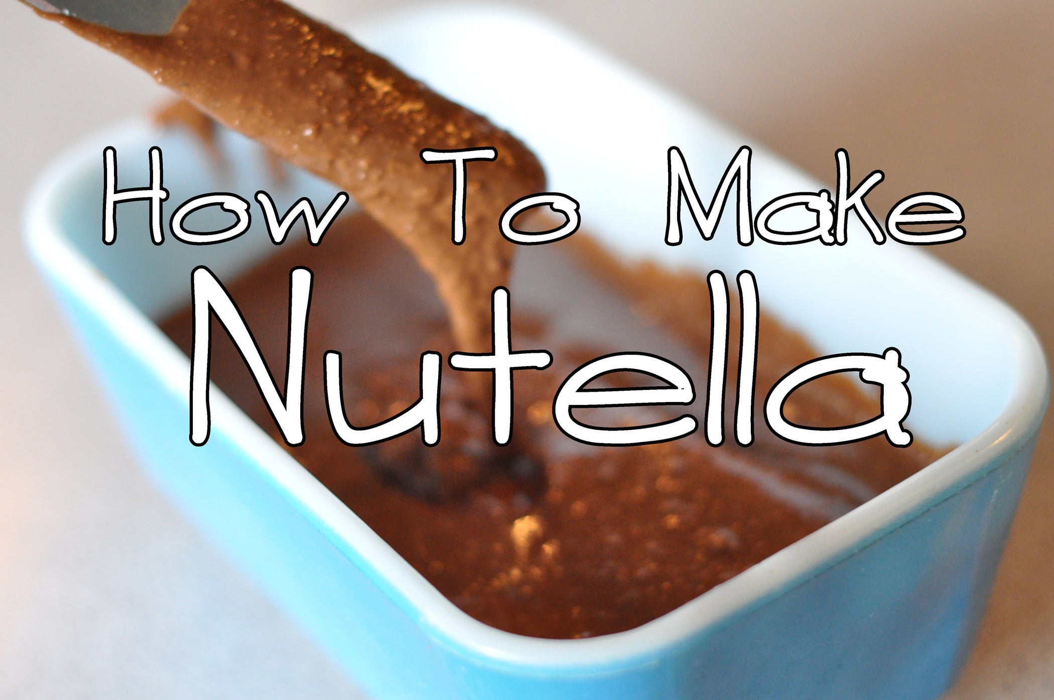 How to Make Homemade Nutella Instructables