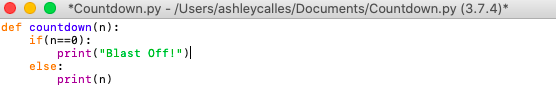 How to Write a Simple Countdown Recursive Function in Python : 10 Steps ...