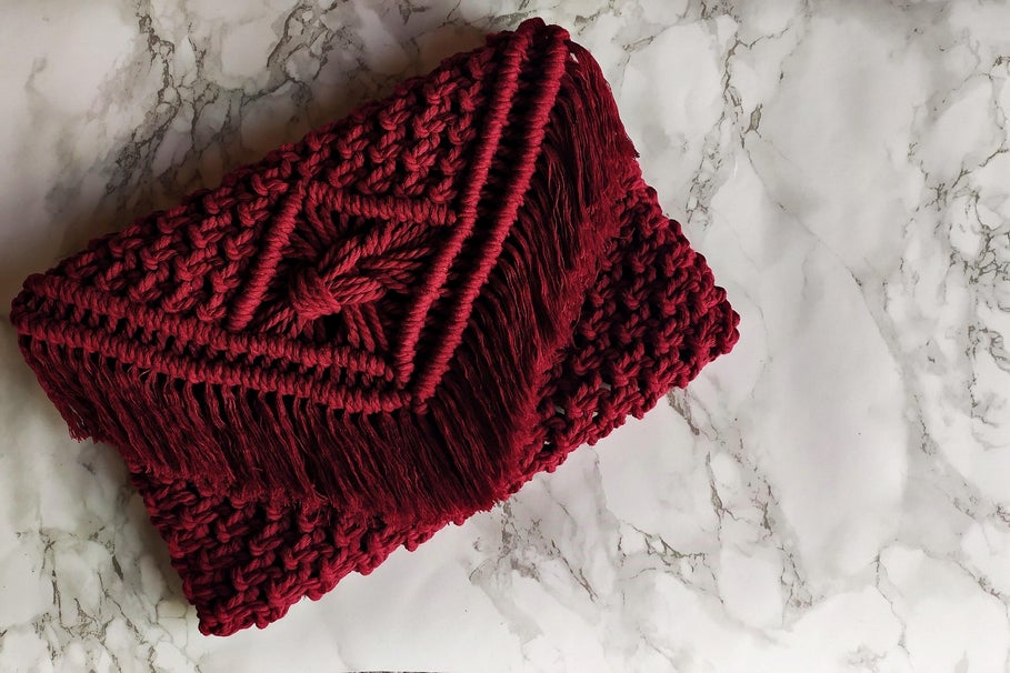 6 Kolay Adımda Bohem Makrome Debriyaj Nasıl Yapılır