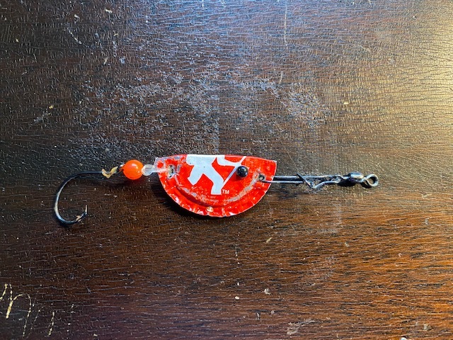bottle cap fishing lures