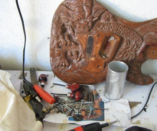 pimp my guitar (fine woodworking) DIY Project DIY Project Image