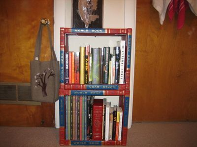 A Bookshelf Made of Encyclopedias! YAY! : 5 Steps (with Pictures ...