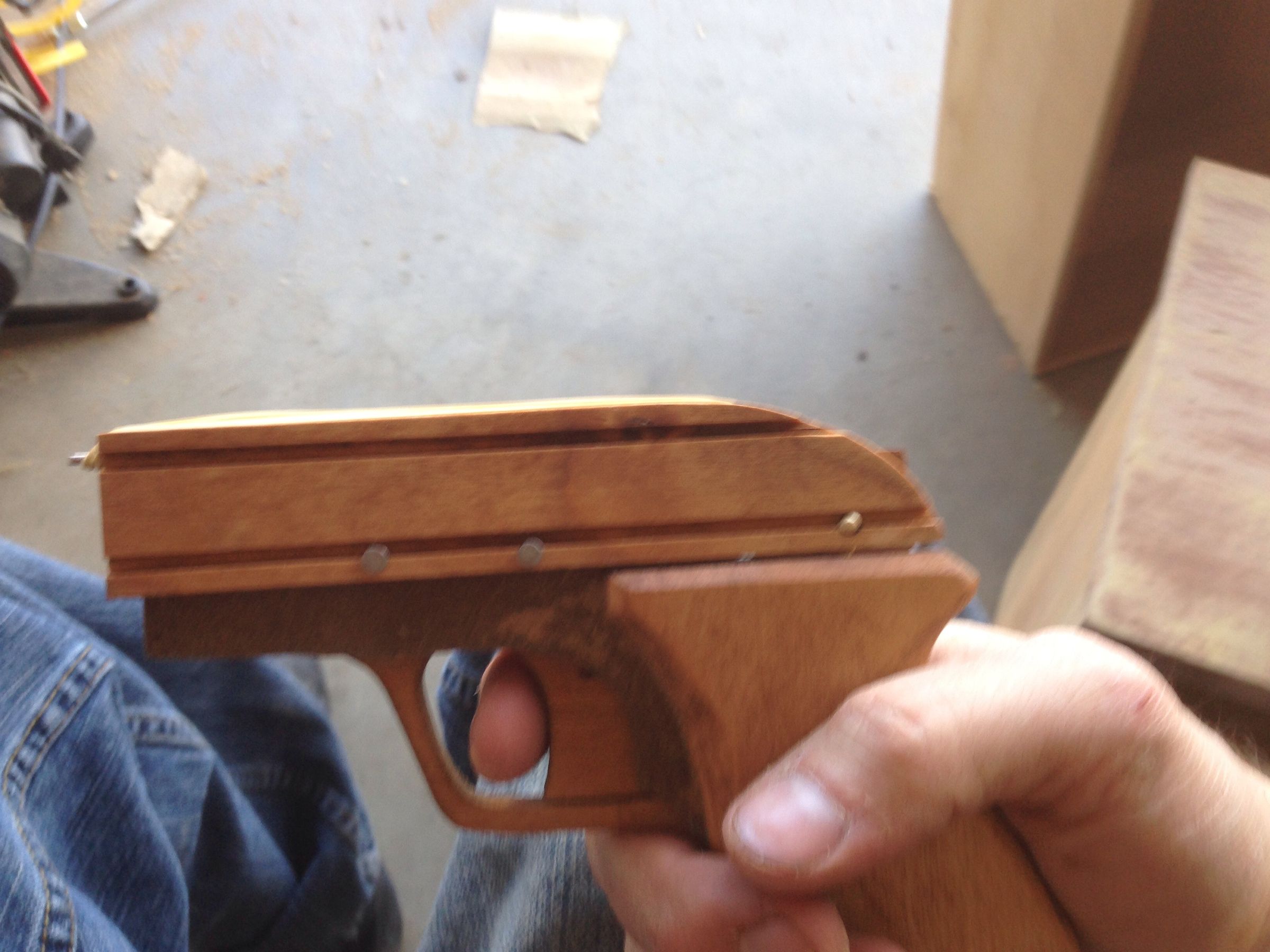 Wooden Rubber Band Gun 7 Steps (with Pictures) Instructables
