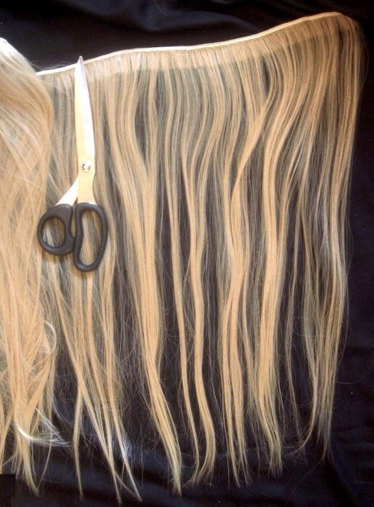 Diy Clip In Hair Extensions 10 Steps With Pictures Instructables