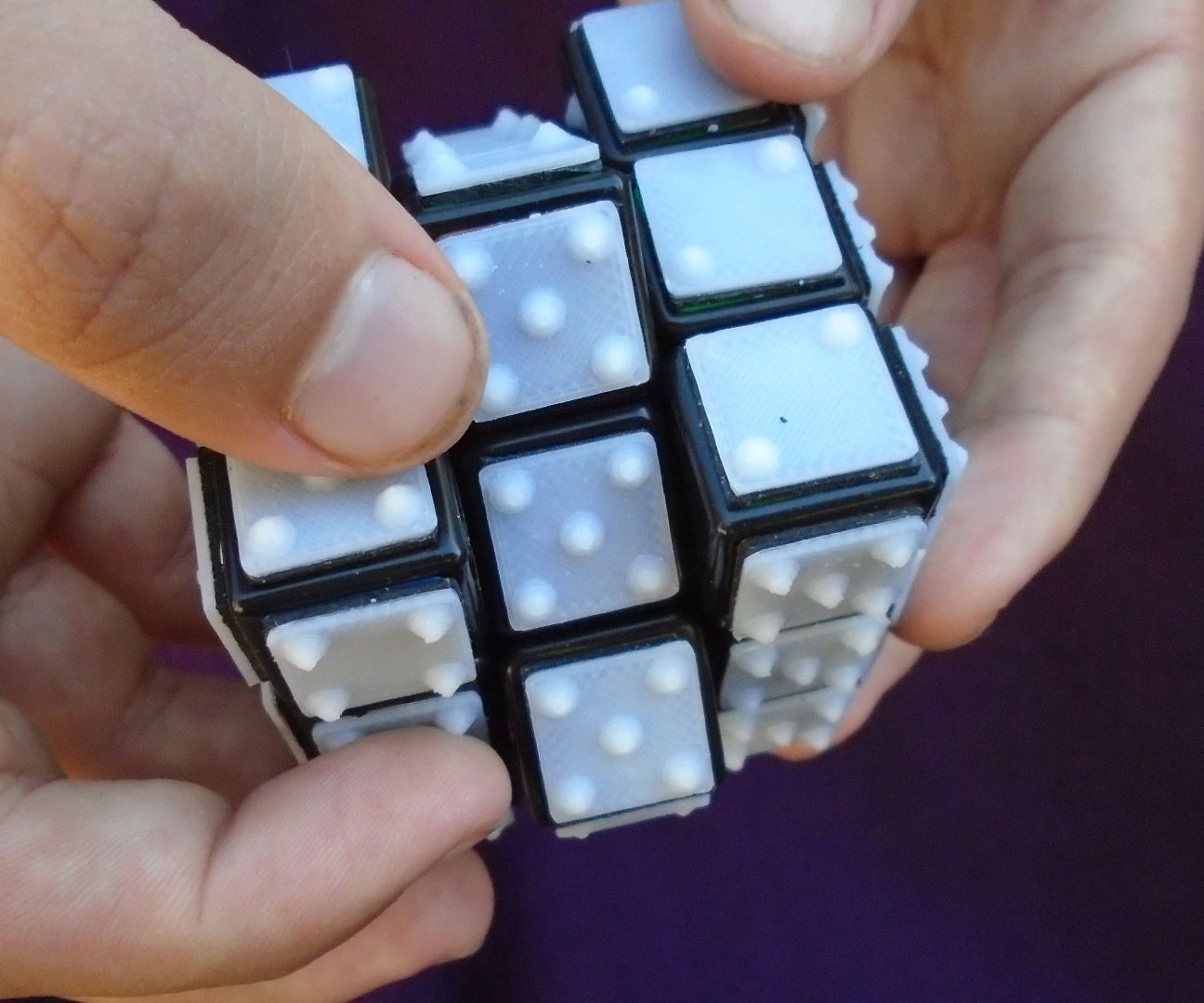 Braille Rubik s Cube 4 Steps with Pictures Instructables