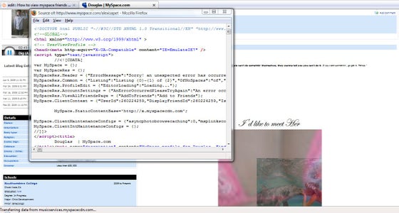 How To View Hidden Myspace Friends &Amp; Comments On Myspace Profile 2.0 :  4 Steps - Instructables