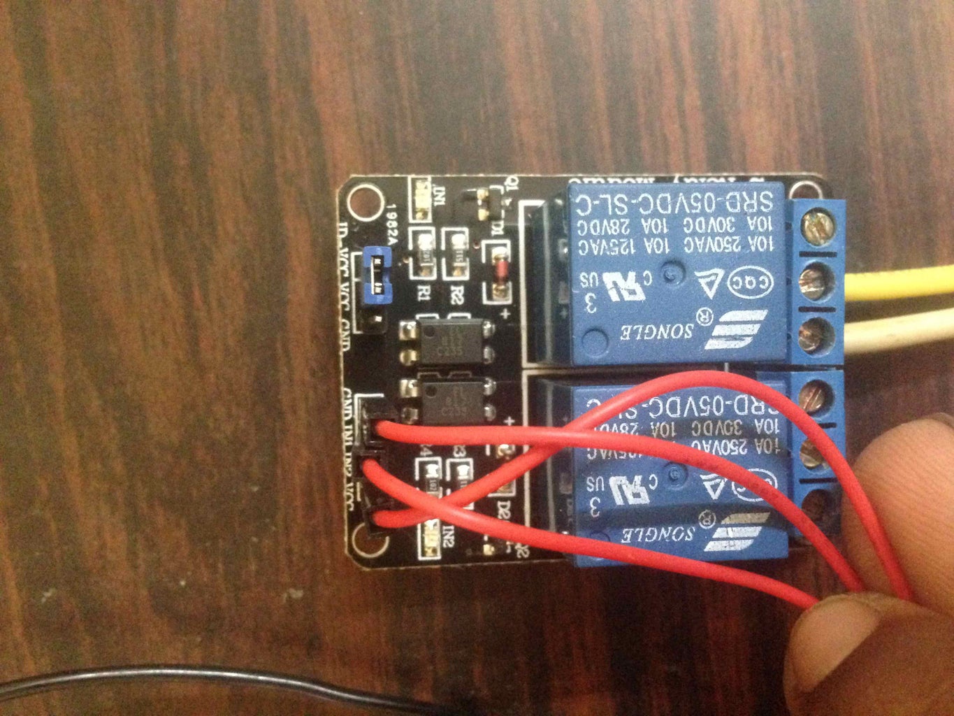 Controlling AC Light Using Arduino With Relay Module : 7 Steps ...