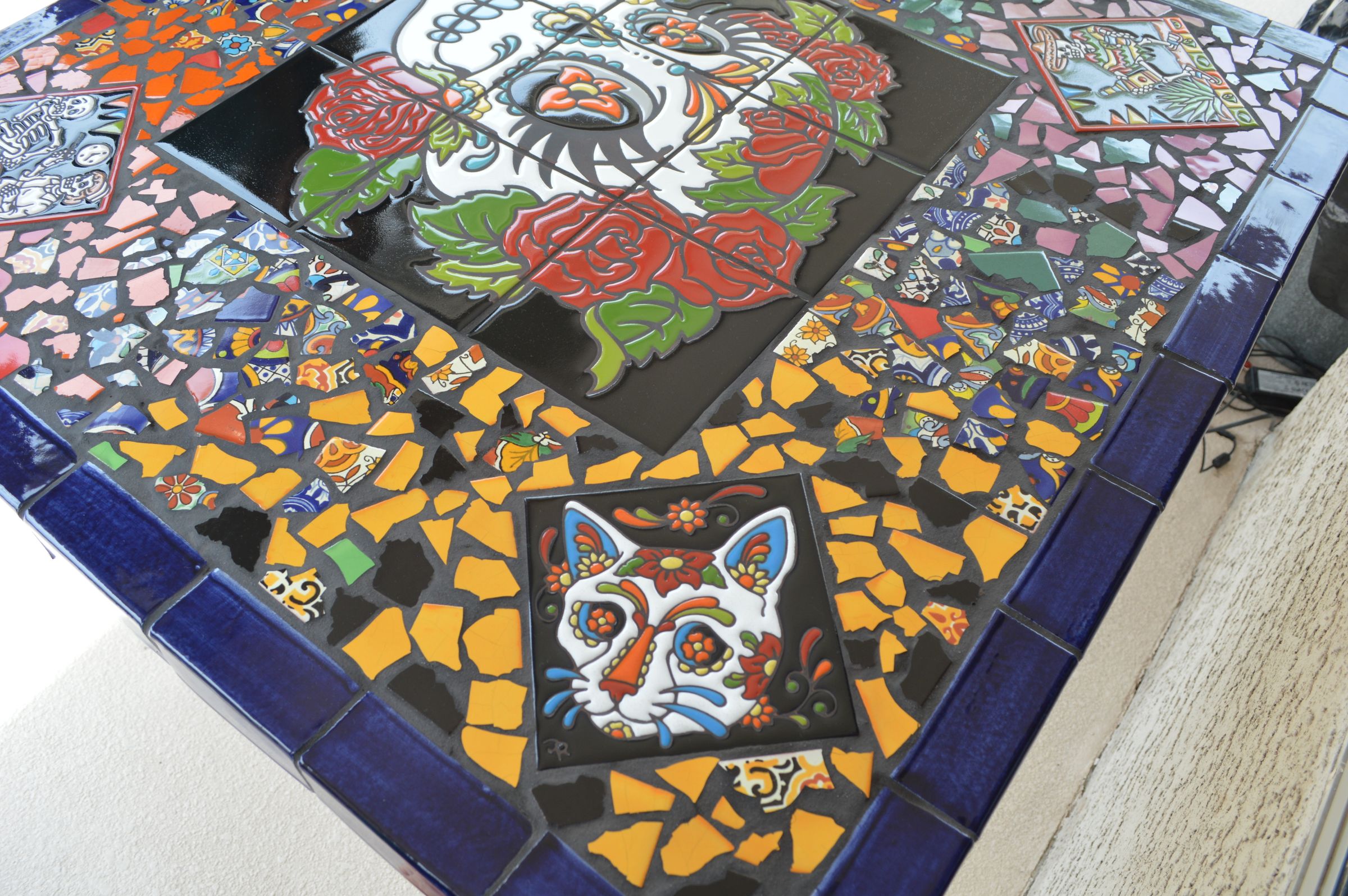 Mexican Tile Table 8 Steps Instructables