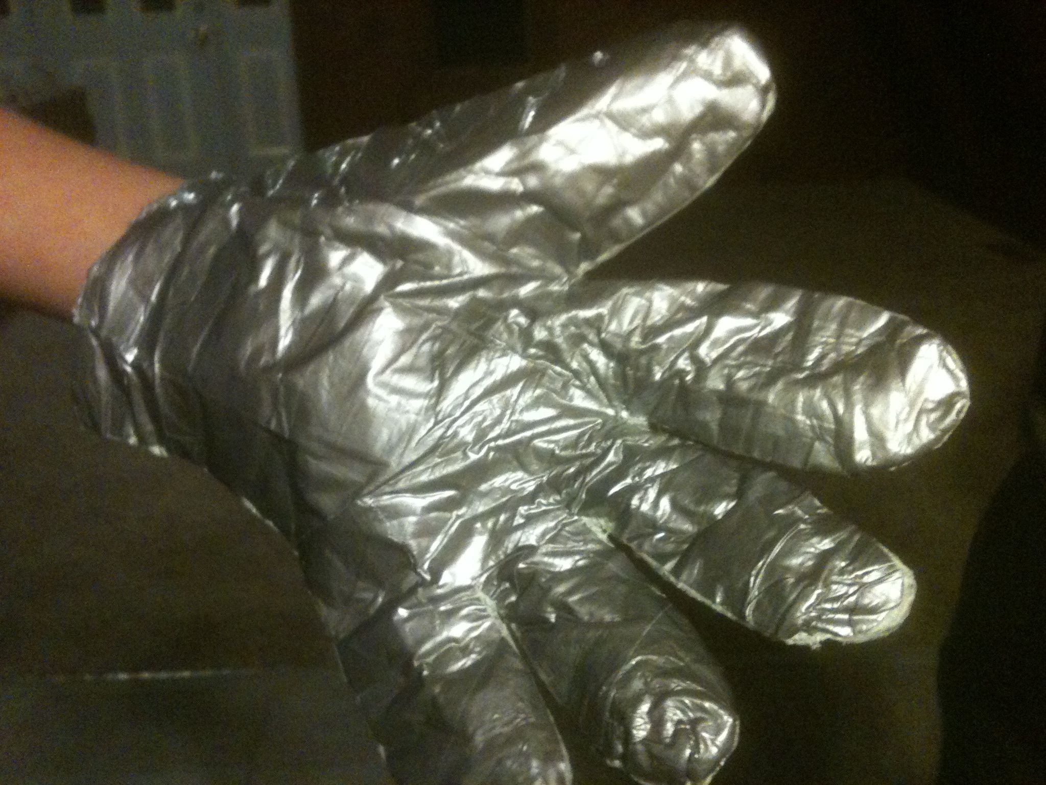 Duct Tape Baseball Glove 6 Steps Instructables