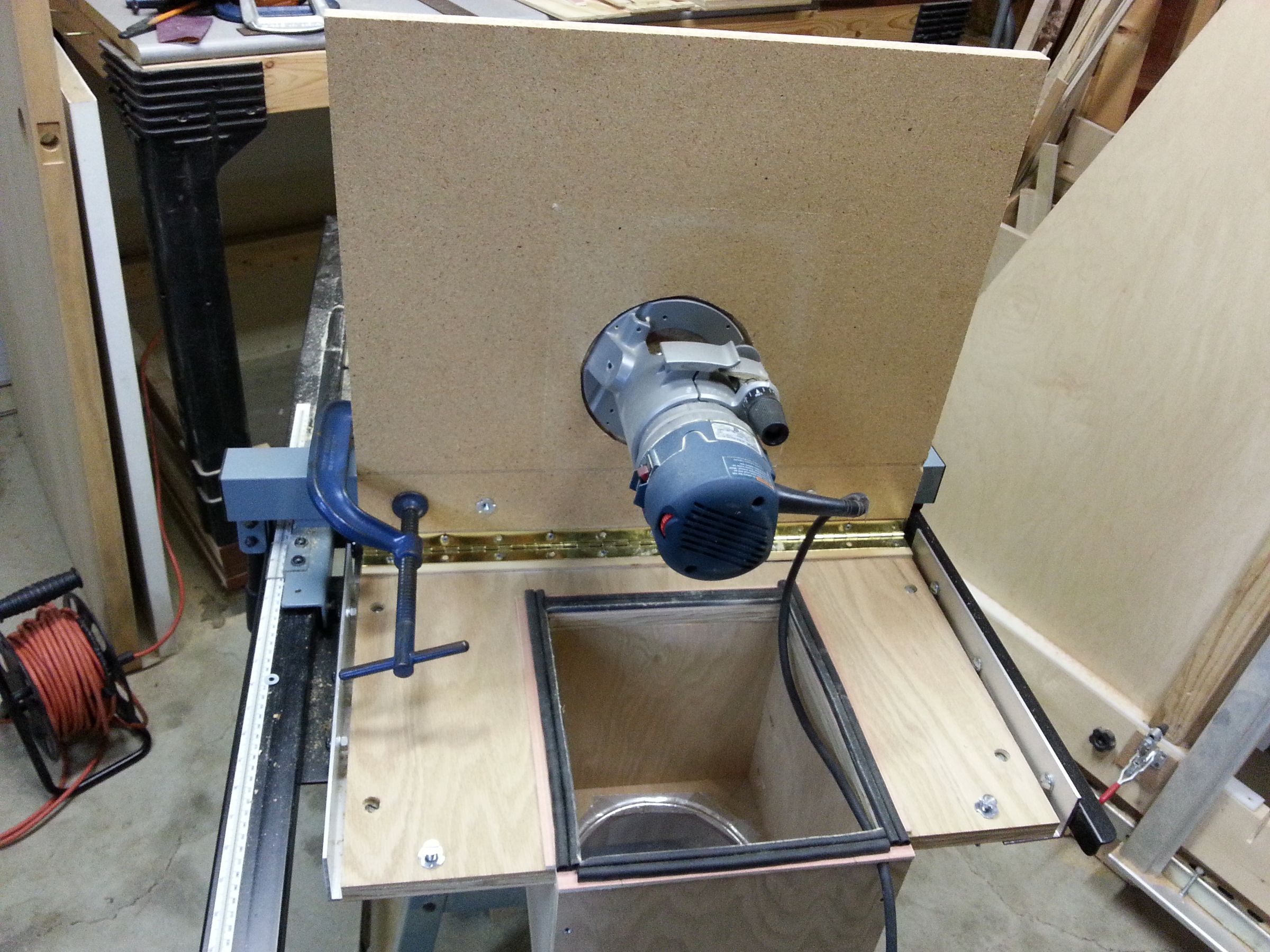 Add a Router Table With Dust Collector to Your Table Saw 7 Steps