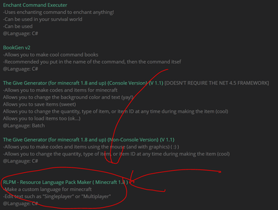 Creating A Custom Language Resourcepack For Minecraft 1 8 11 Steps Instructables