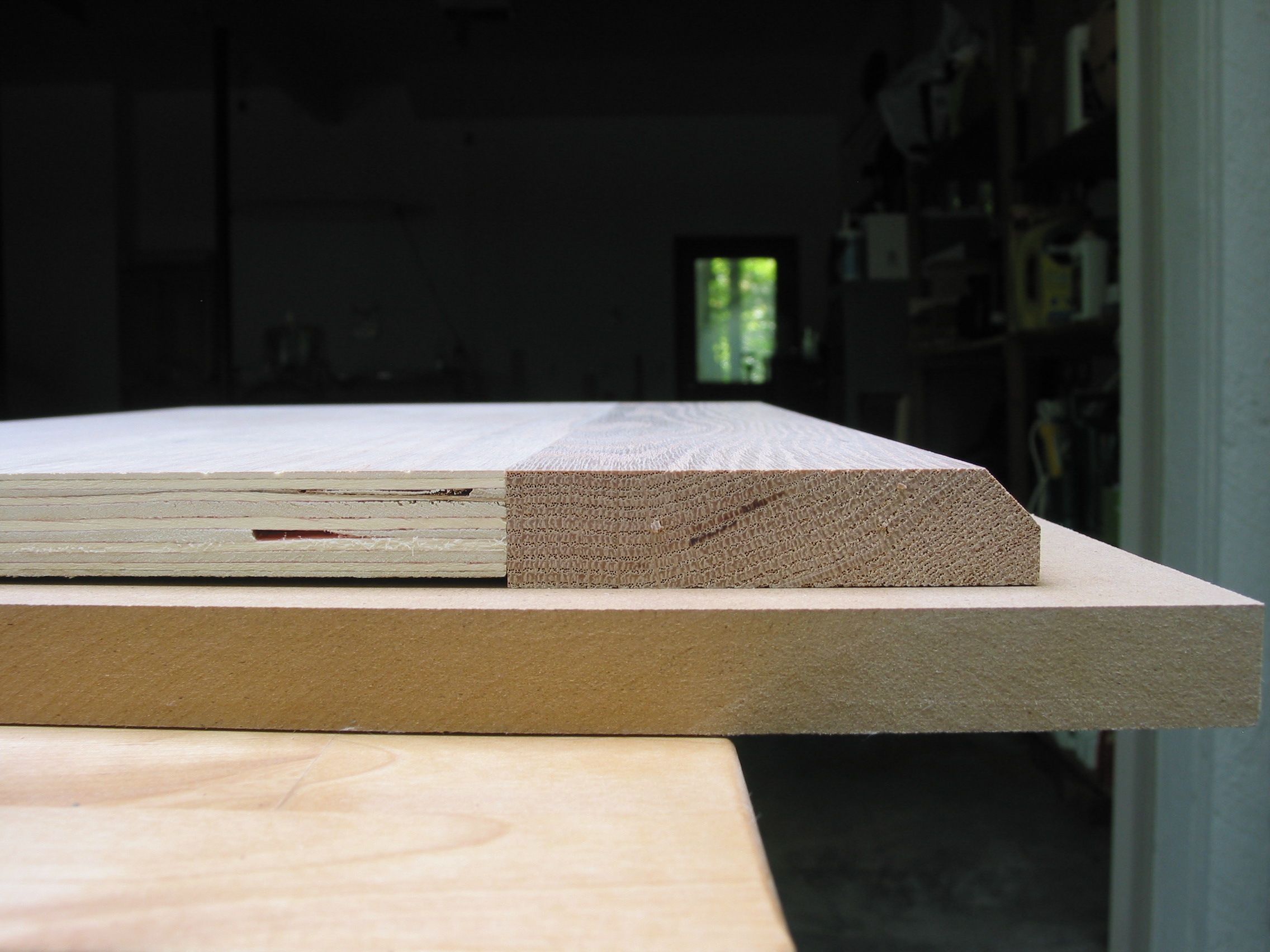 Entertainment Center With Floating Speakers Built Using Pocket Hole