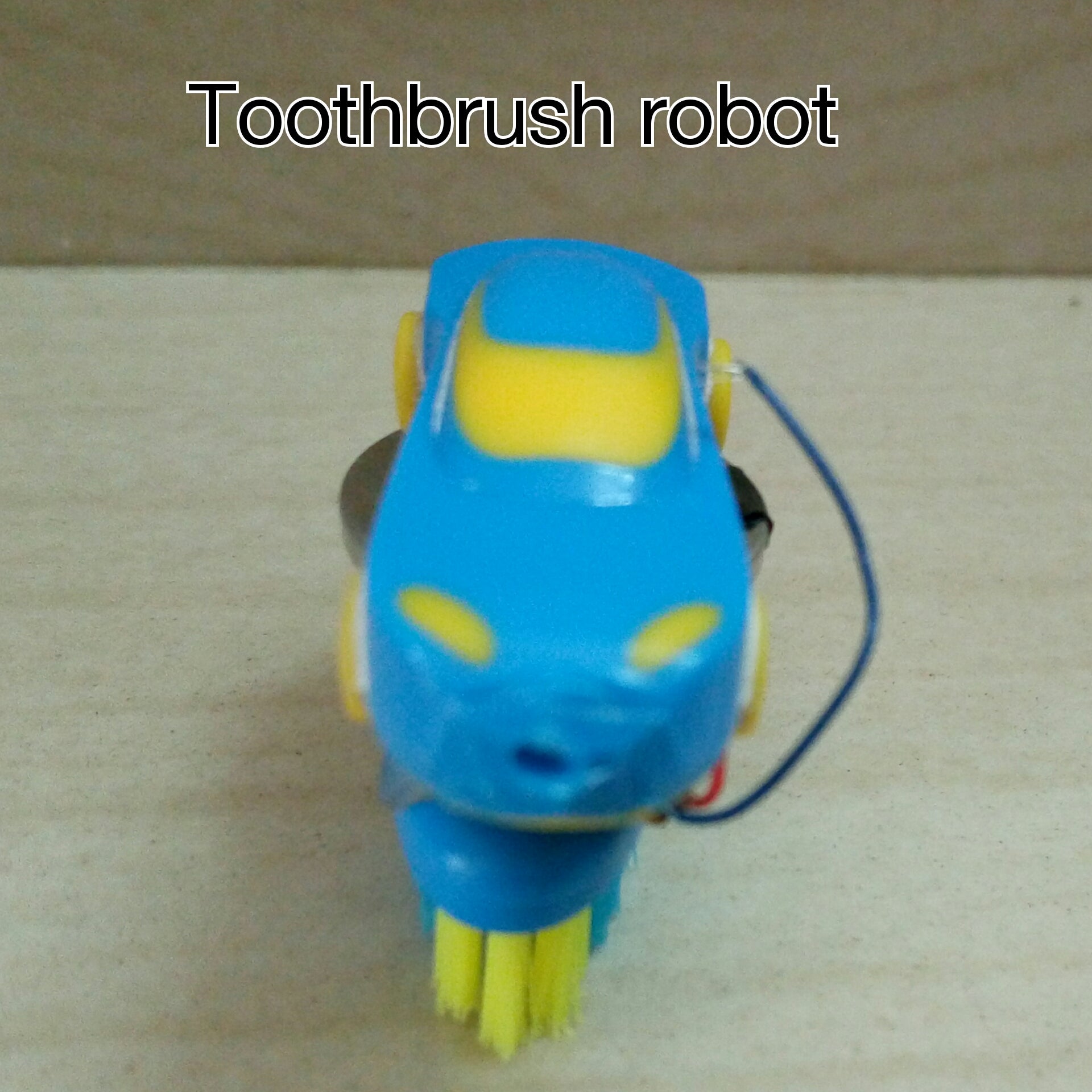 Toothbrush Robot 3 Steps Instructables