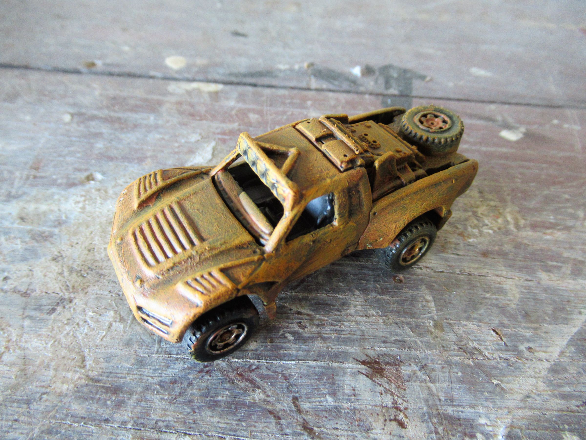 How to Paint Rust Effect 7 Steps Instructables