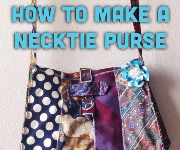necktie purse pattern