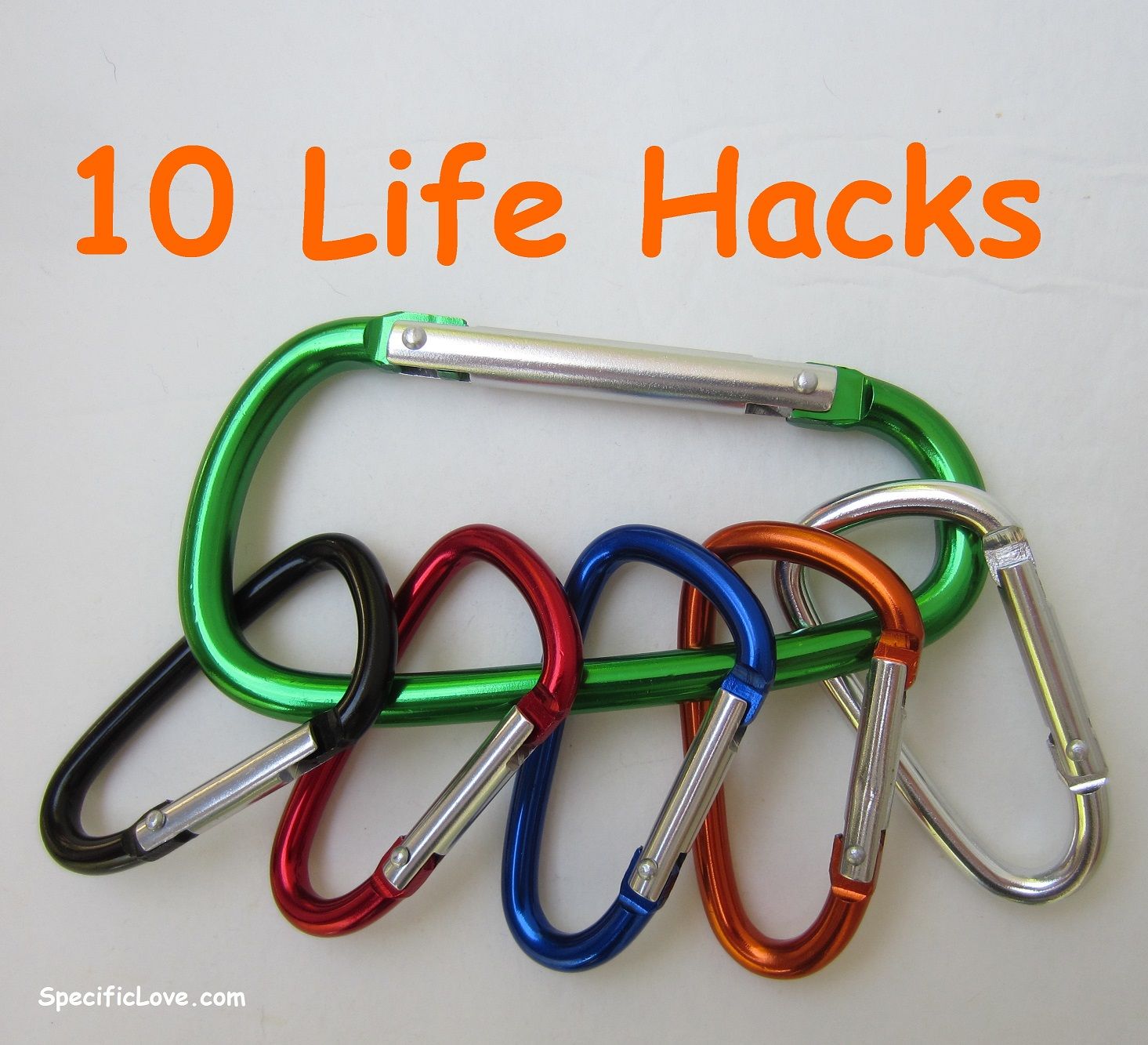 10 Life Hacks With Carabiners 10 Steps (with Pictures) Instructables