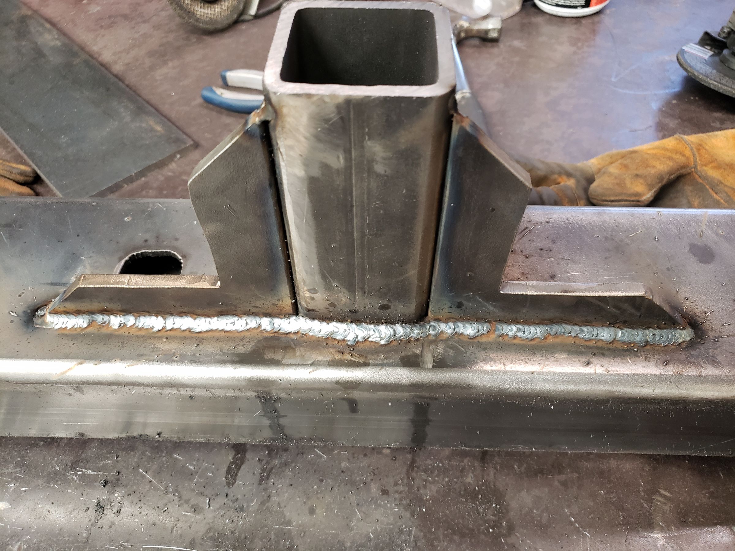 Custom Off Road Rear Bumper With Hitch 6 Steps (with Pictures