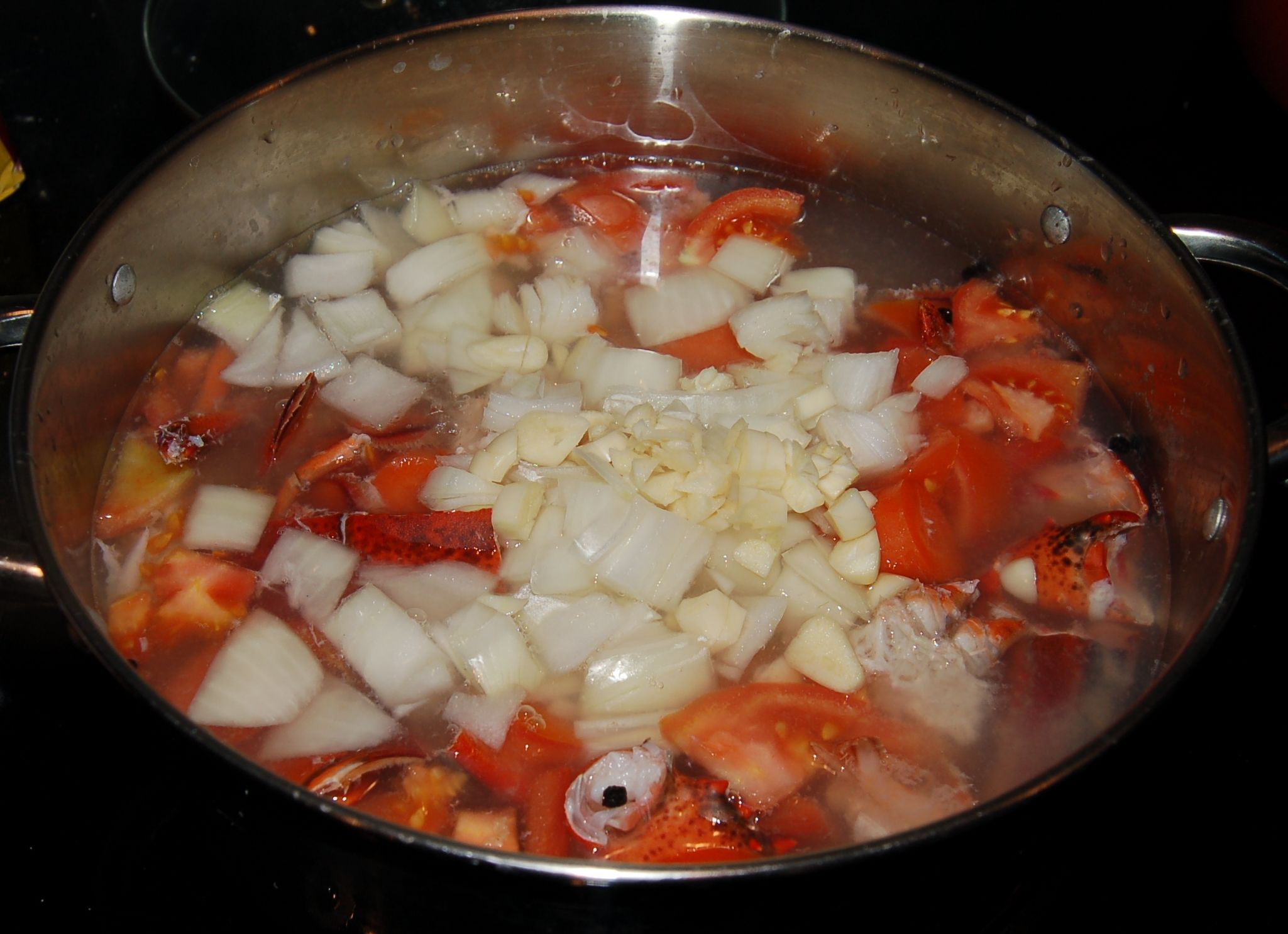 Lobster Consomme With Lobster Mousse Noodles 5 Steps Instructables