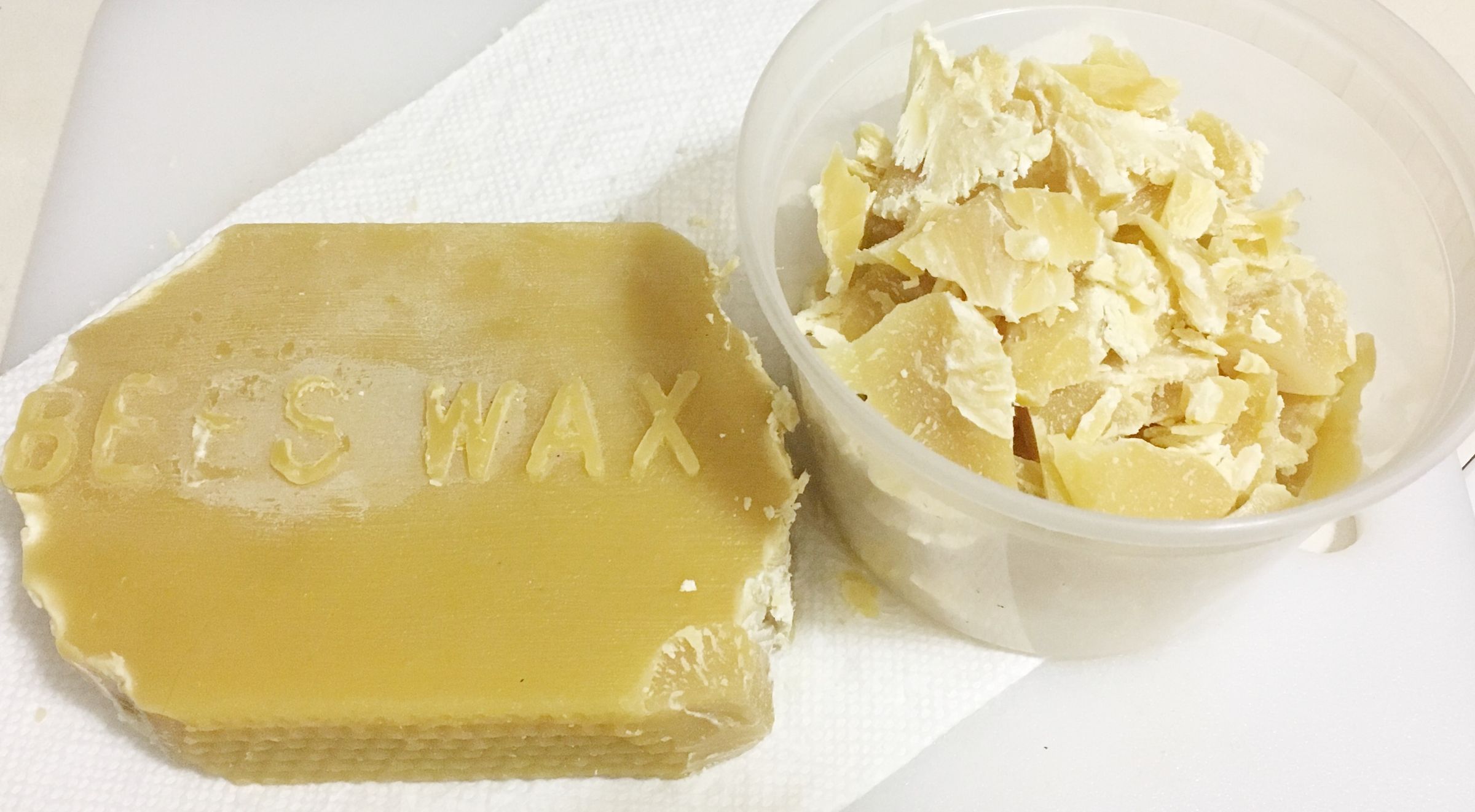 How to Cut Beeswax Blocks 4 Steps Instructables