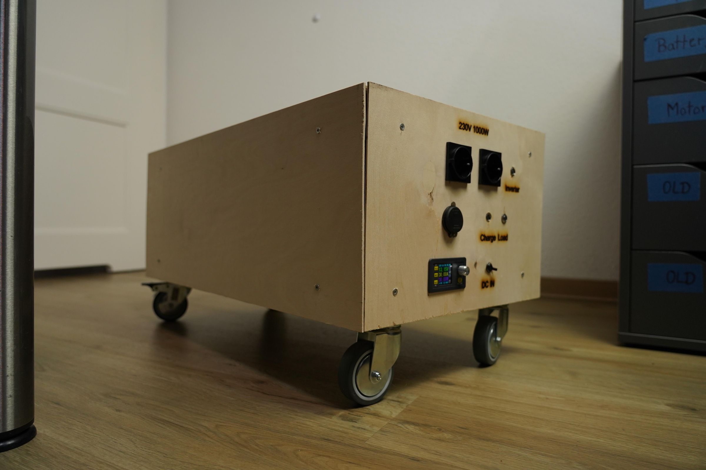 DIY Portable Power Station 4 Steps Instructables