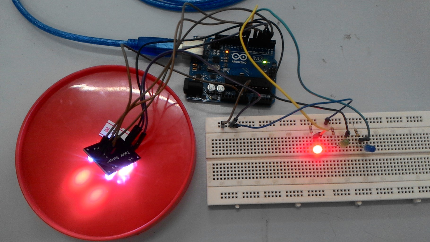 Color Sensor 5 Steps with Pictures Circuit Diagram