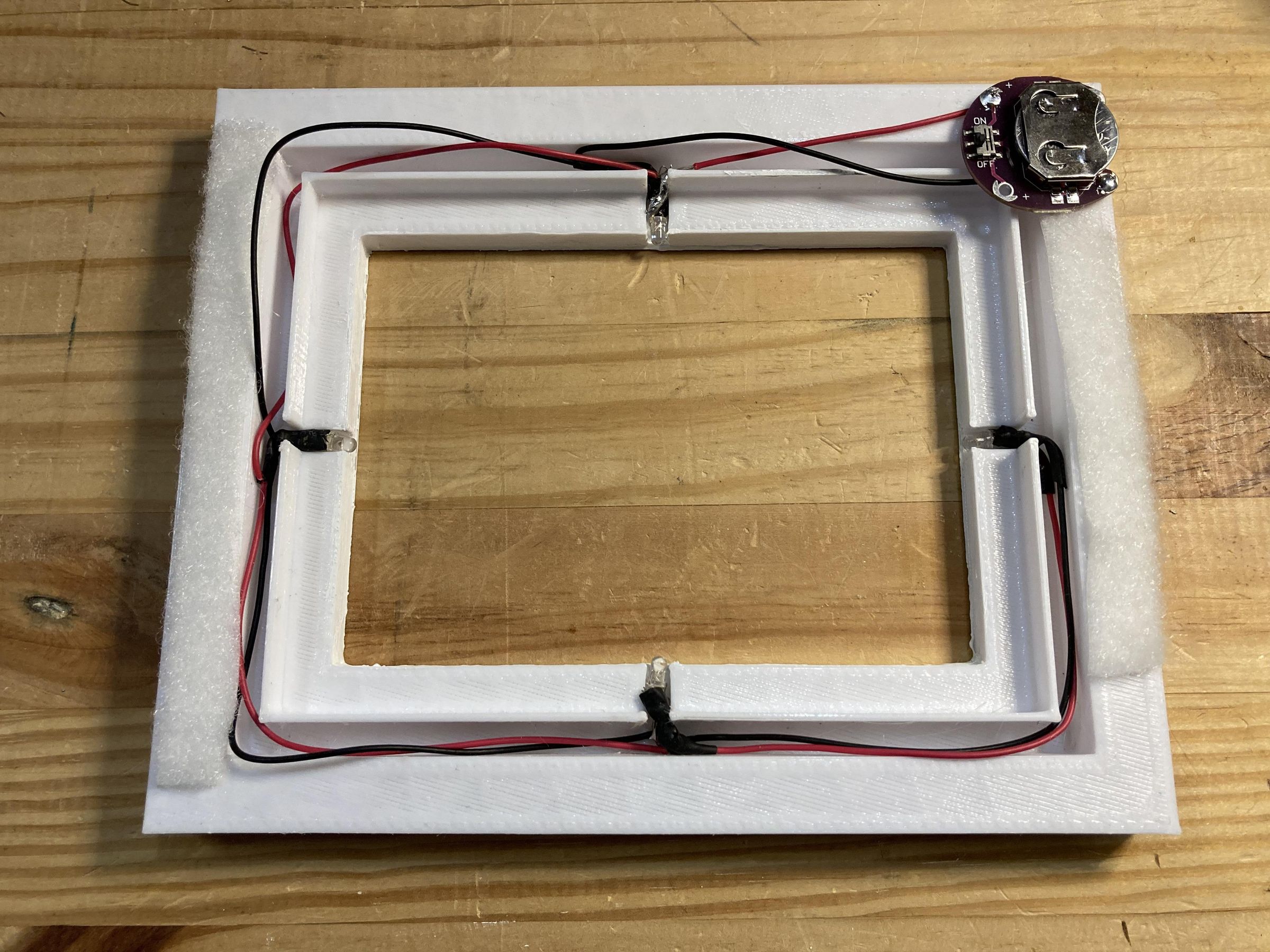 Light Up Picture Frame 8 Steps Instructables