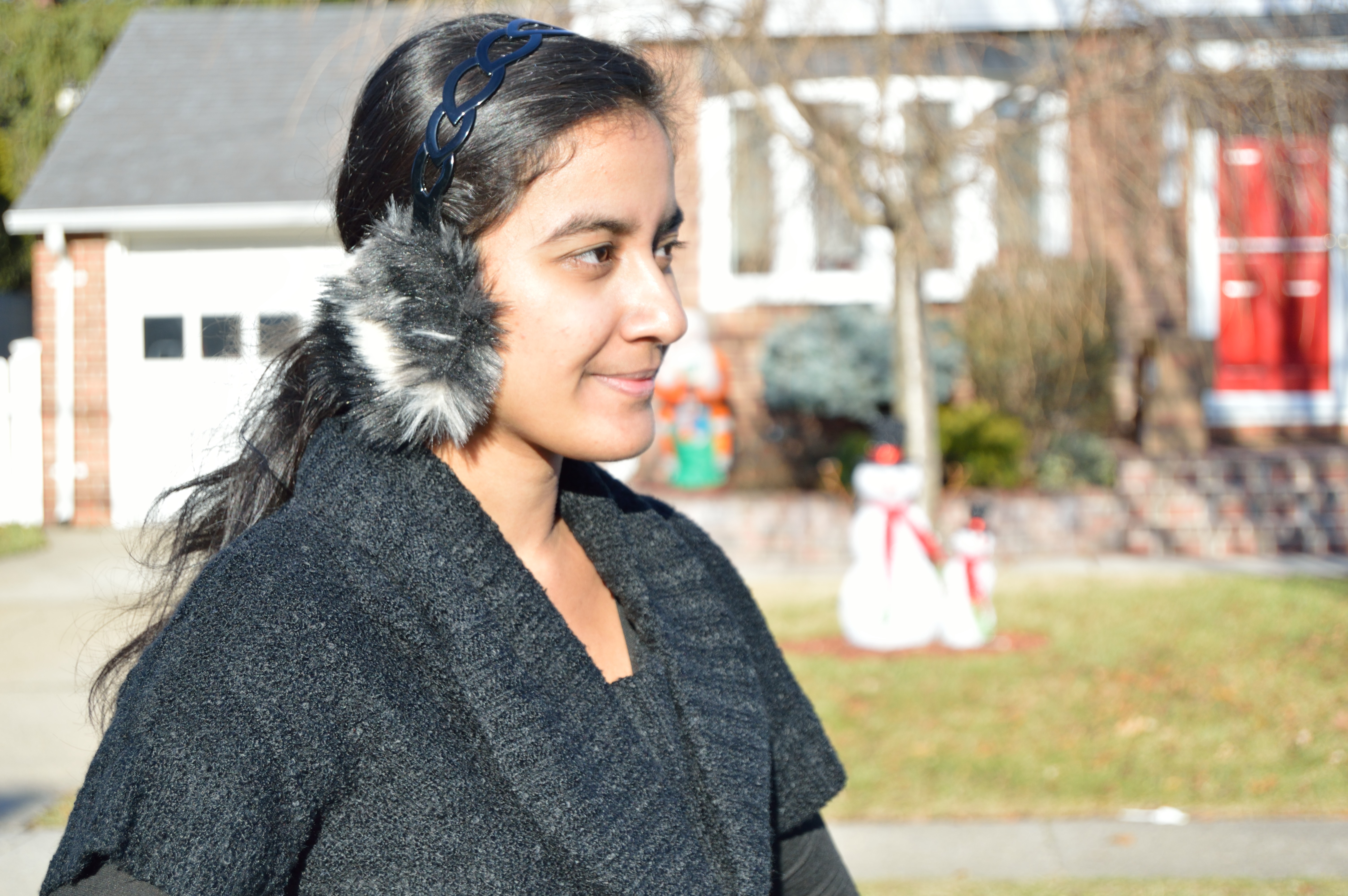 fake fur ear muffs