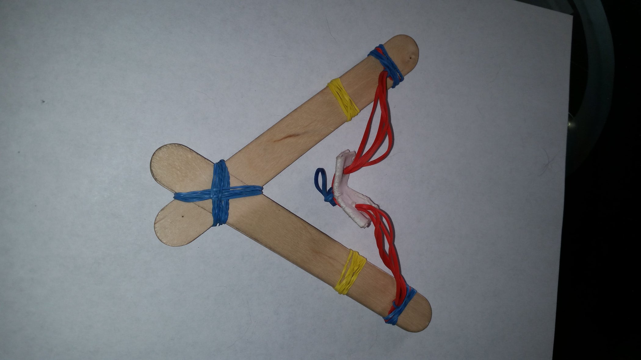 Easy Build Rubber Band Slingshot! No Adhesives! 12 Steps Instructables