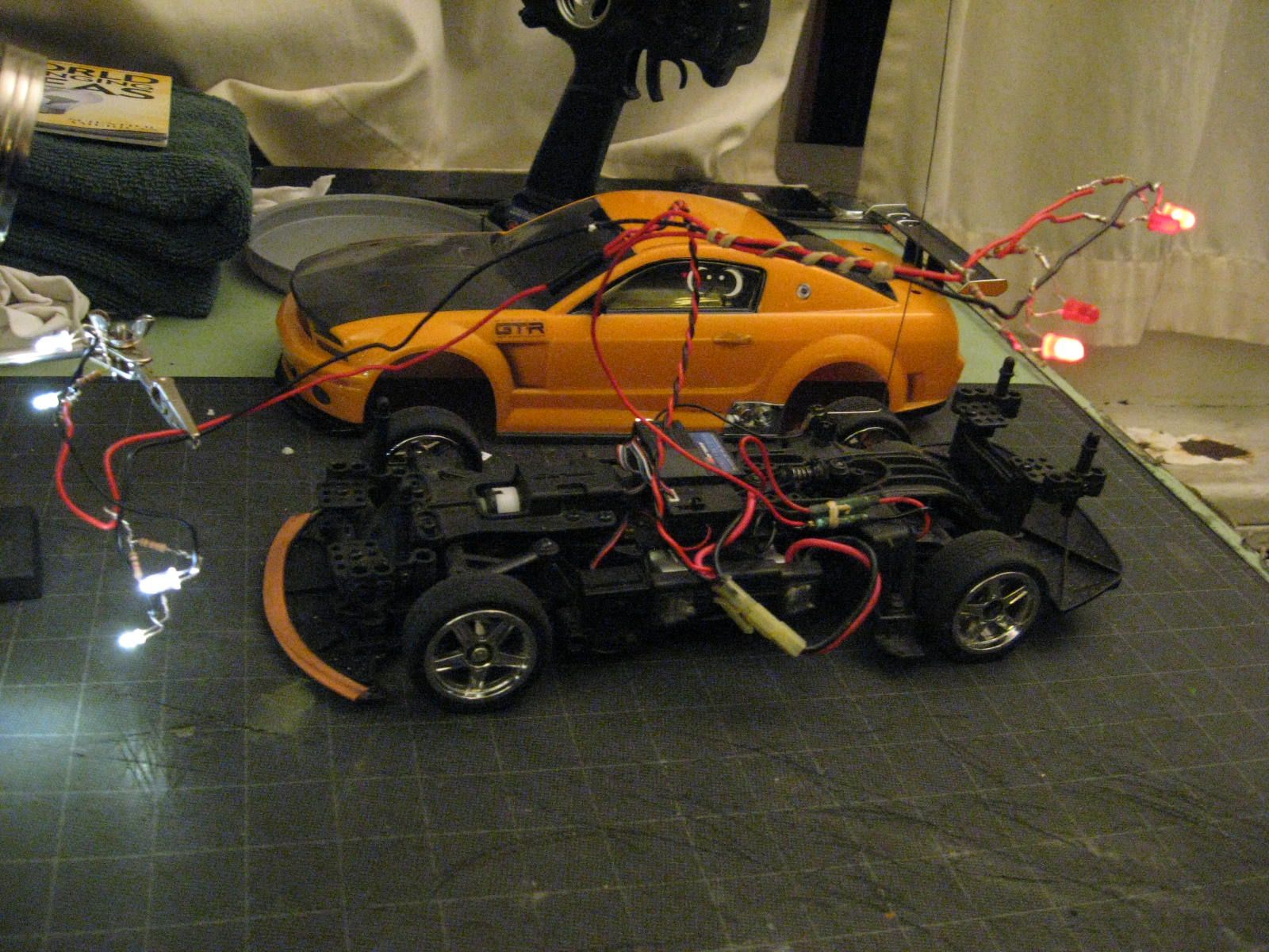 Rc Car Brake Lights 7 Steps Instructables