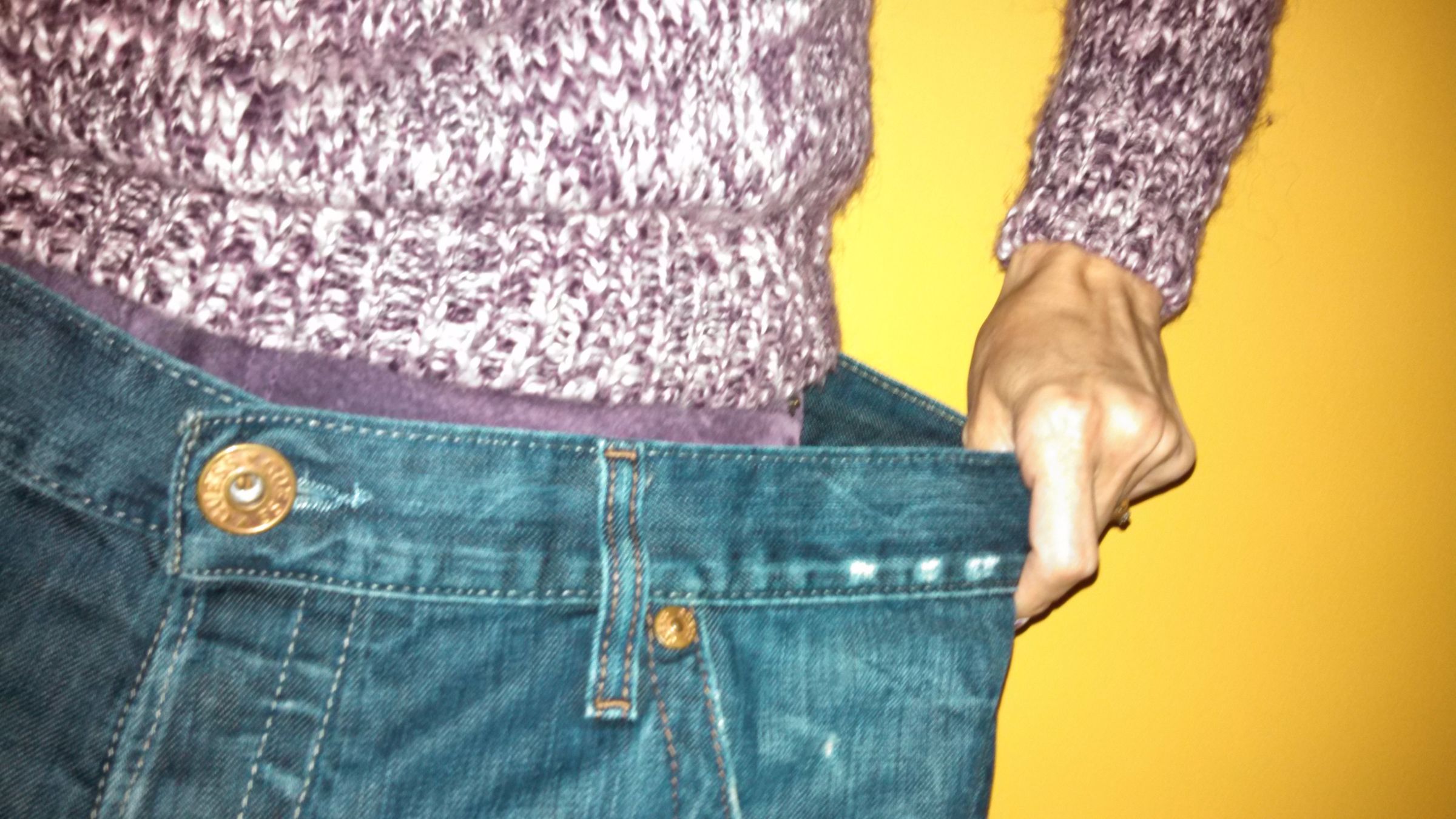 turning men's jeans into women's shorts