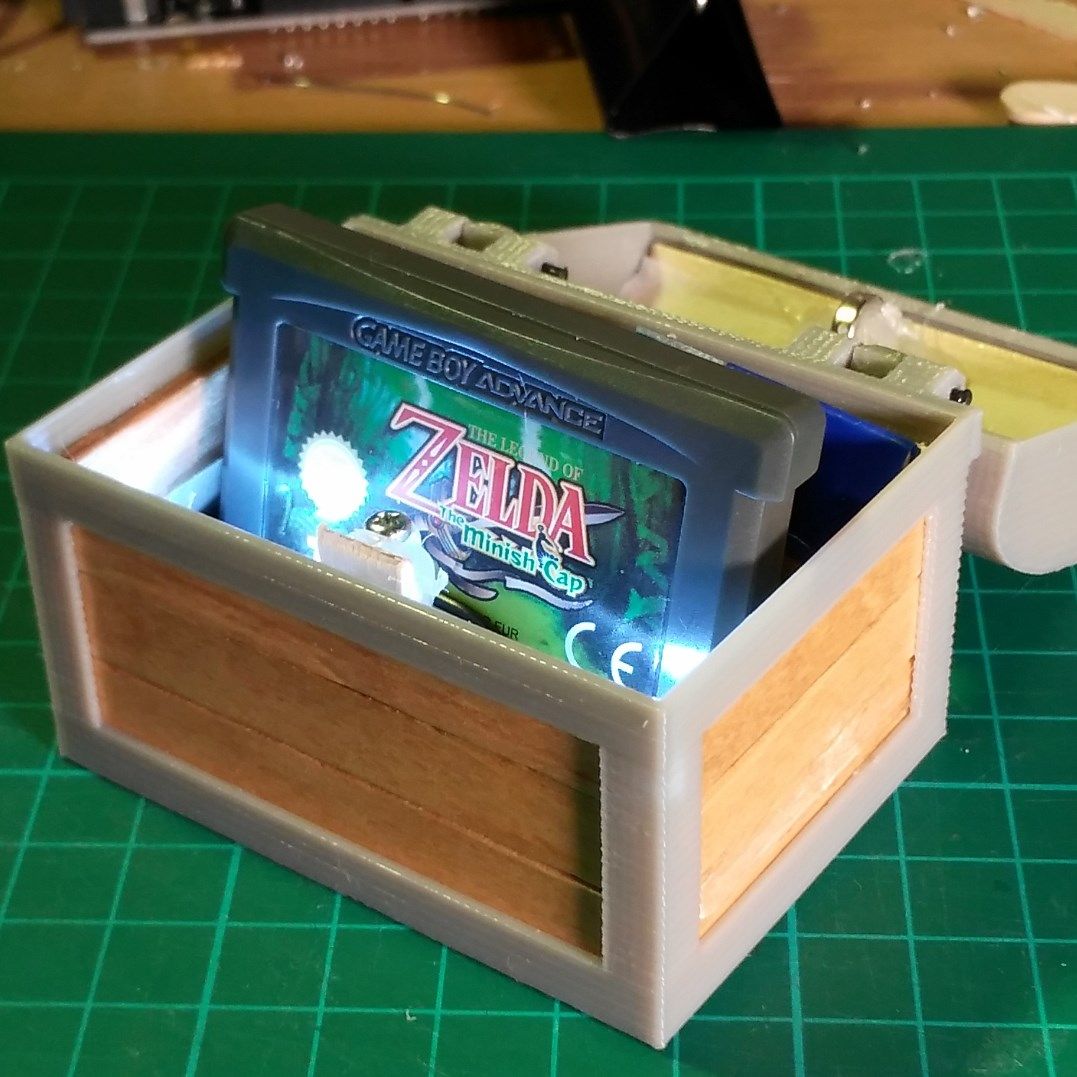 Zelda Treasure Chest (With Lights & Sound) 12 Steps (with Pictures