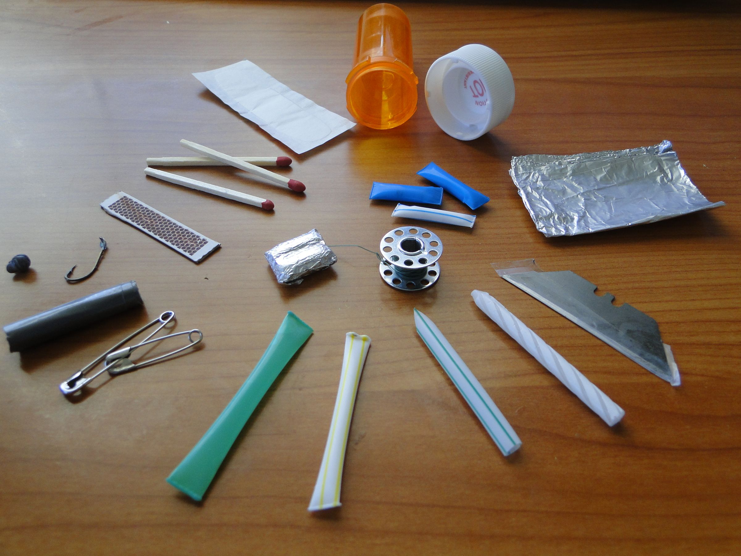 Pill Bottle Survival Kit (with Pictures) Instructables