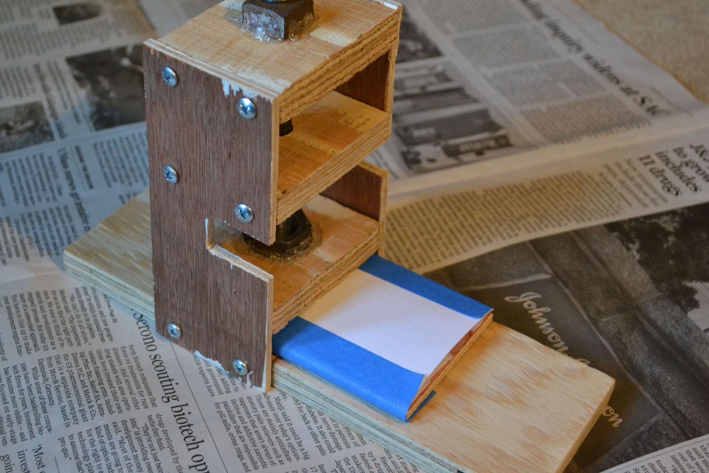 Desktop Printing Press 11 Steps (with Pictures) Instructables