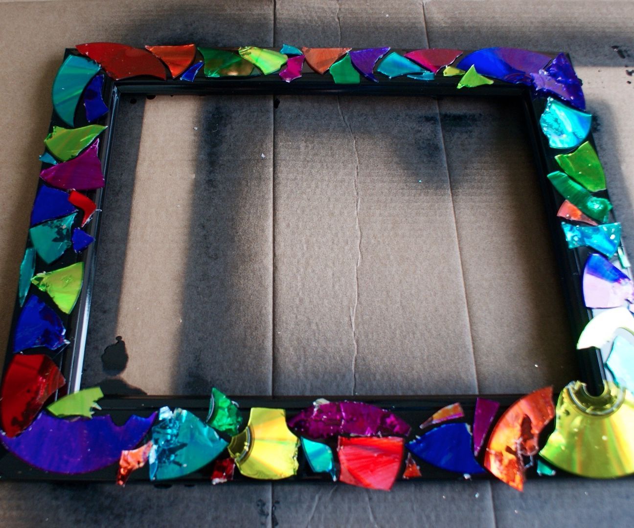 DIY Mimic Stained Glass Picture Frame 12 Steps (with Pictures) Instructables