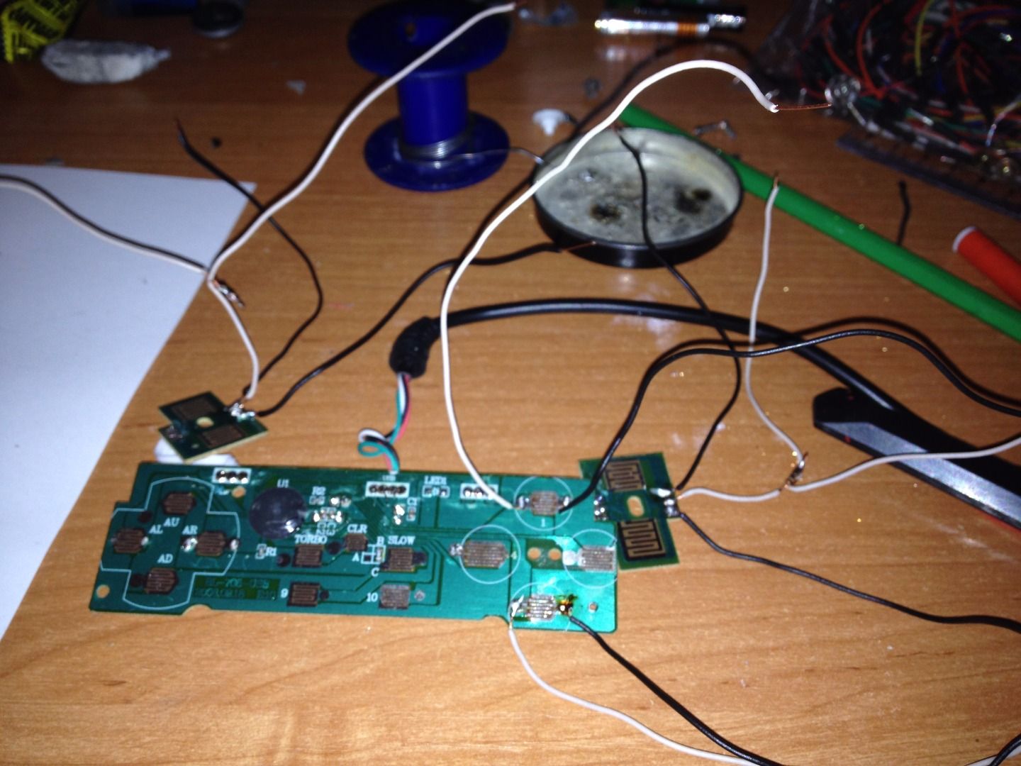 Gearbox for Computer,made From Old Joystick ( Hshifter ) 8 Steps