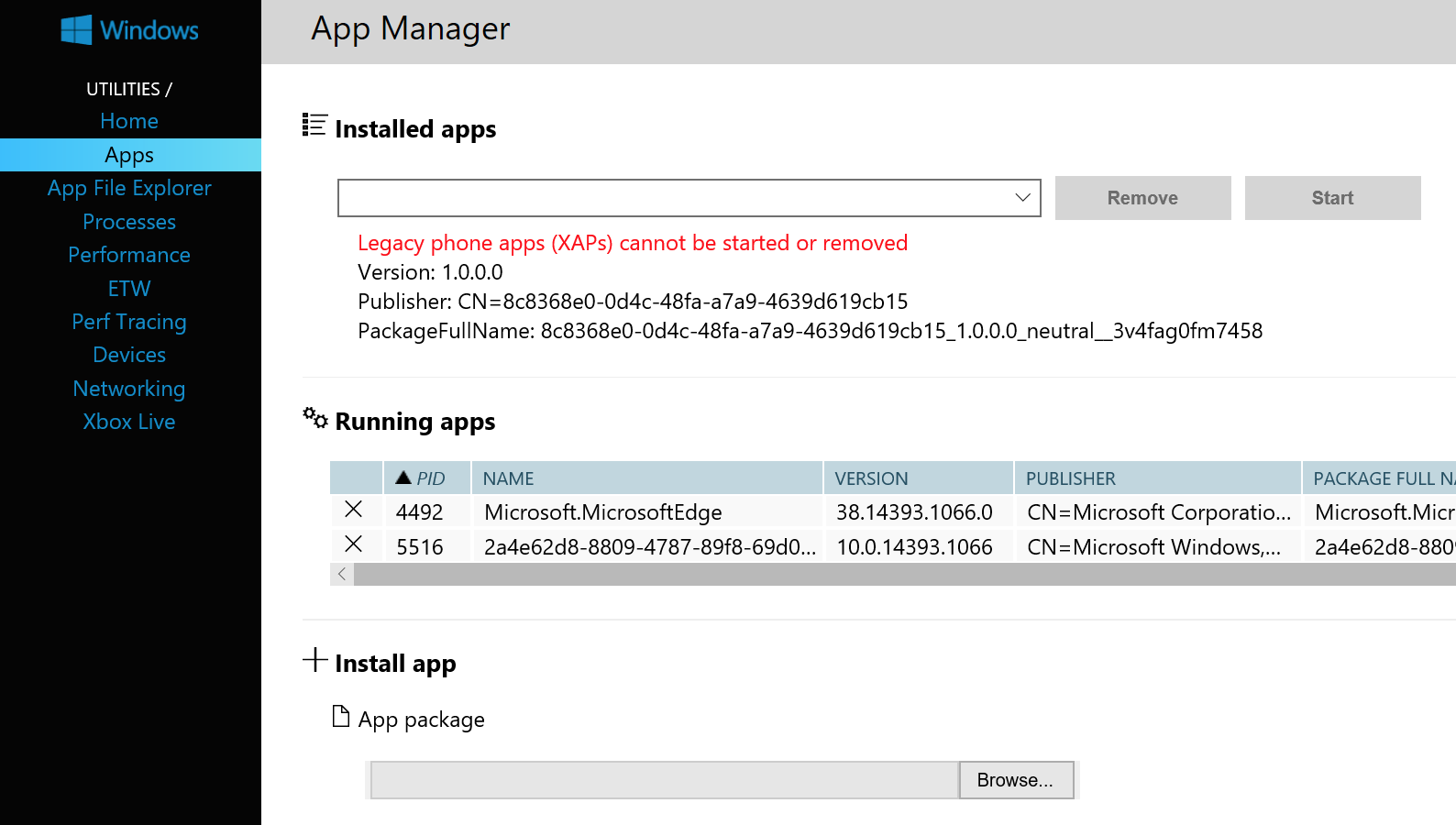 Install windows 10 on windows phone