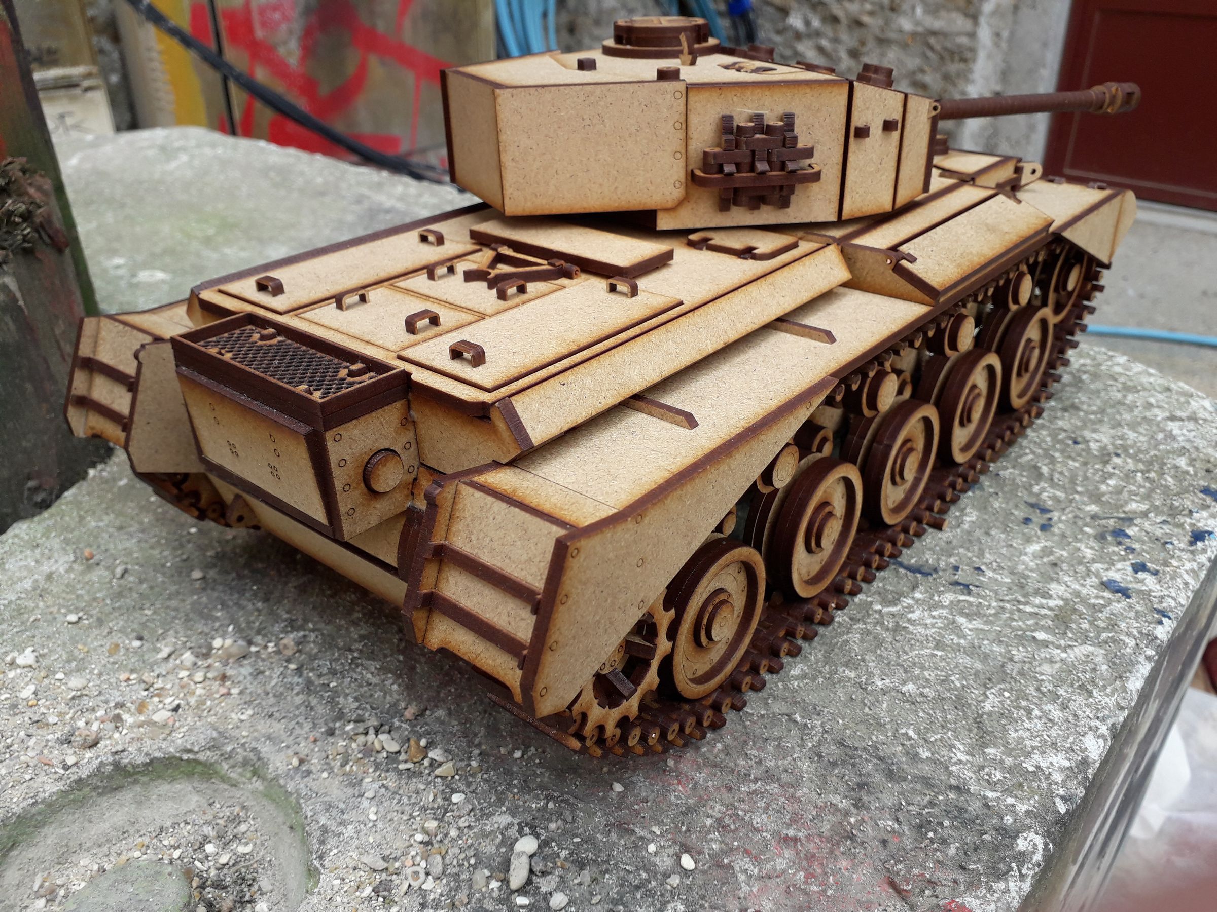 Lasercut RC Comet Tank 26 Steps (with Pictures) Instructables