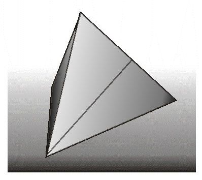 a rectangular tetrahedron DIY Project DIY Project Image