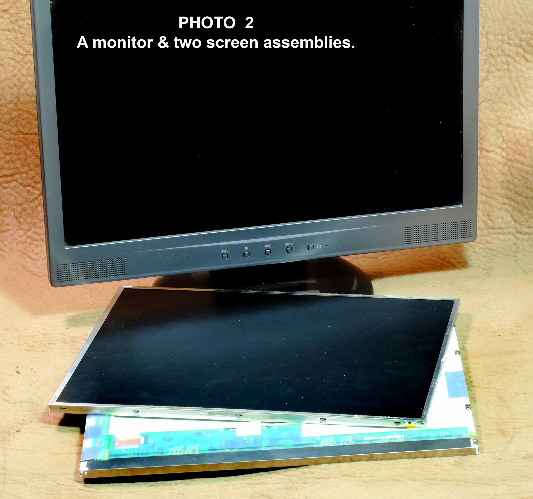 Discarded LCD Monitor 