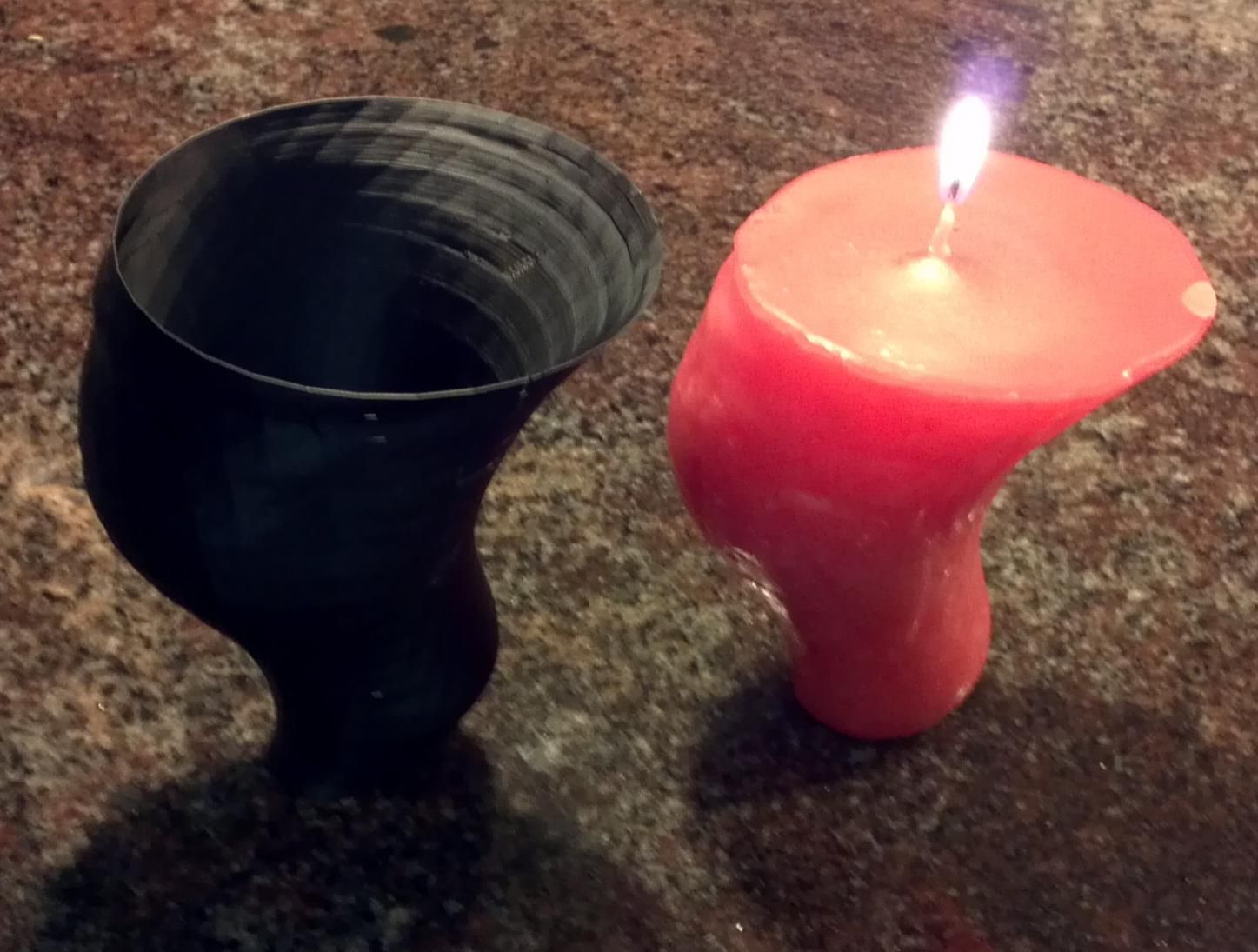 3d printed candle mold DIY Project DIY Project Image