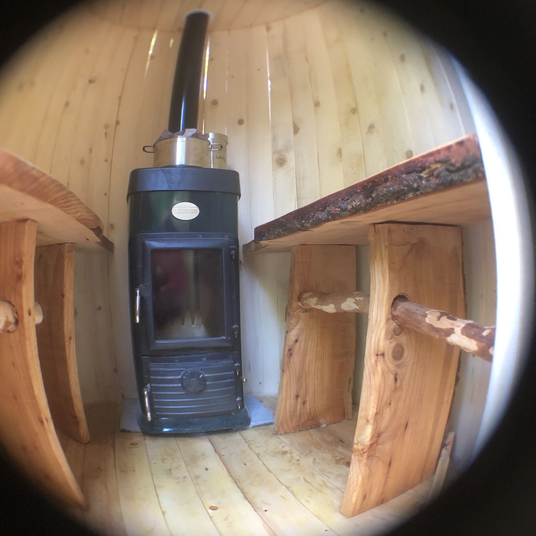 Finnish Sauna Cheap Very Small Easy to Build Mobile 8 Steps