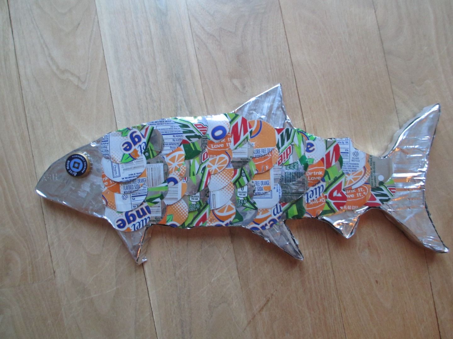 Recycled Fish Wall Art 5 Steps (with Pictures) Instructables