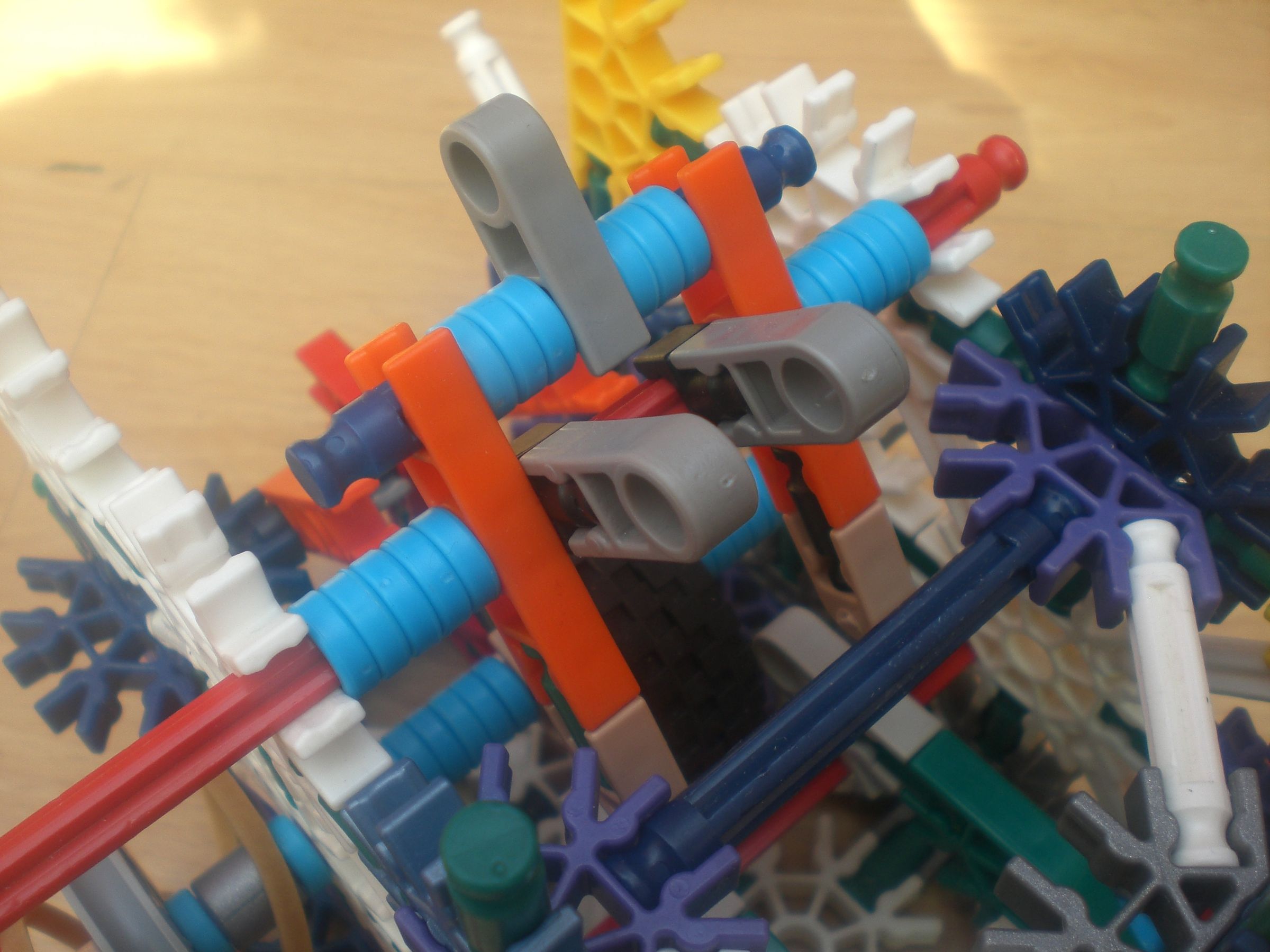 Knex Automatic Card Shuffler 15 Steps Instructables