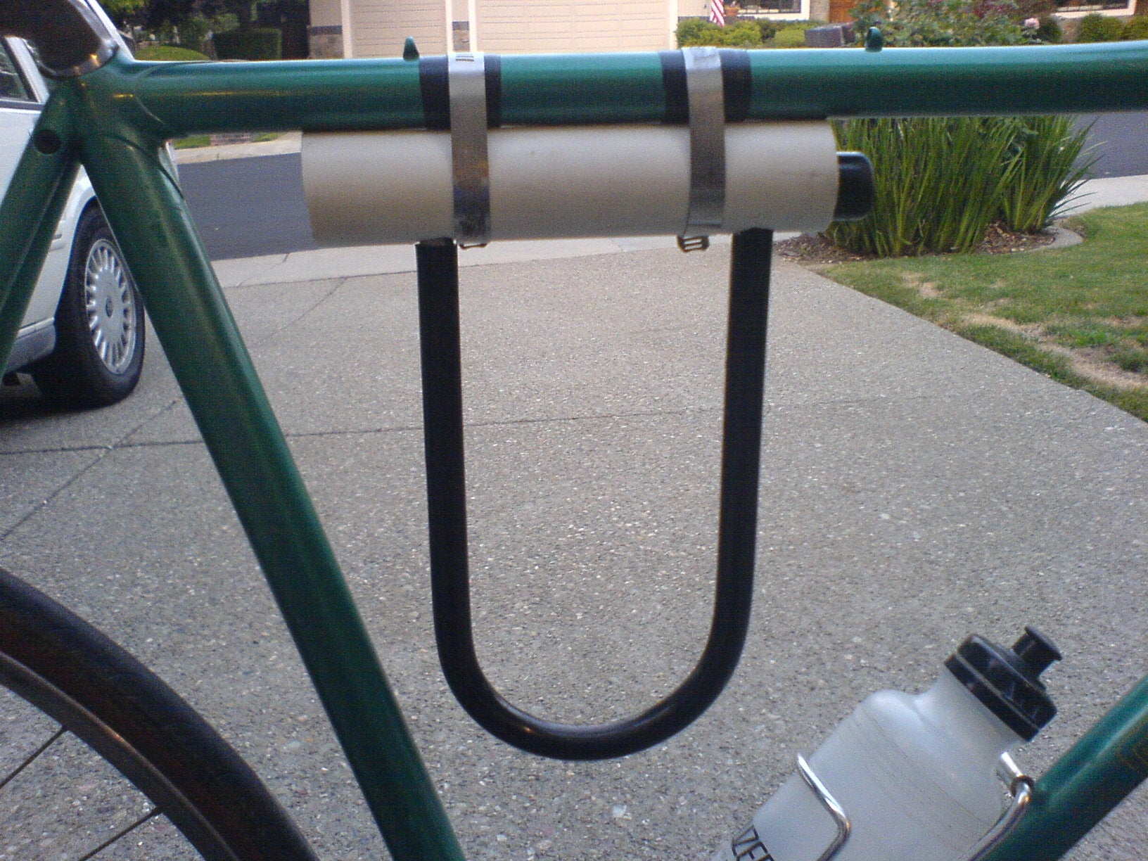 Bike Lock Holder 7 Steps Instructables