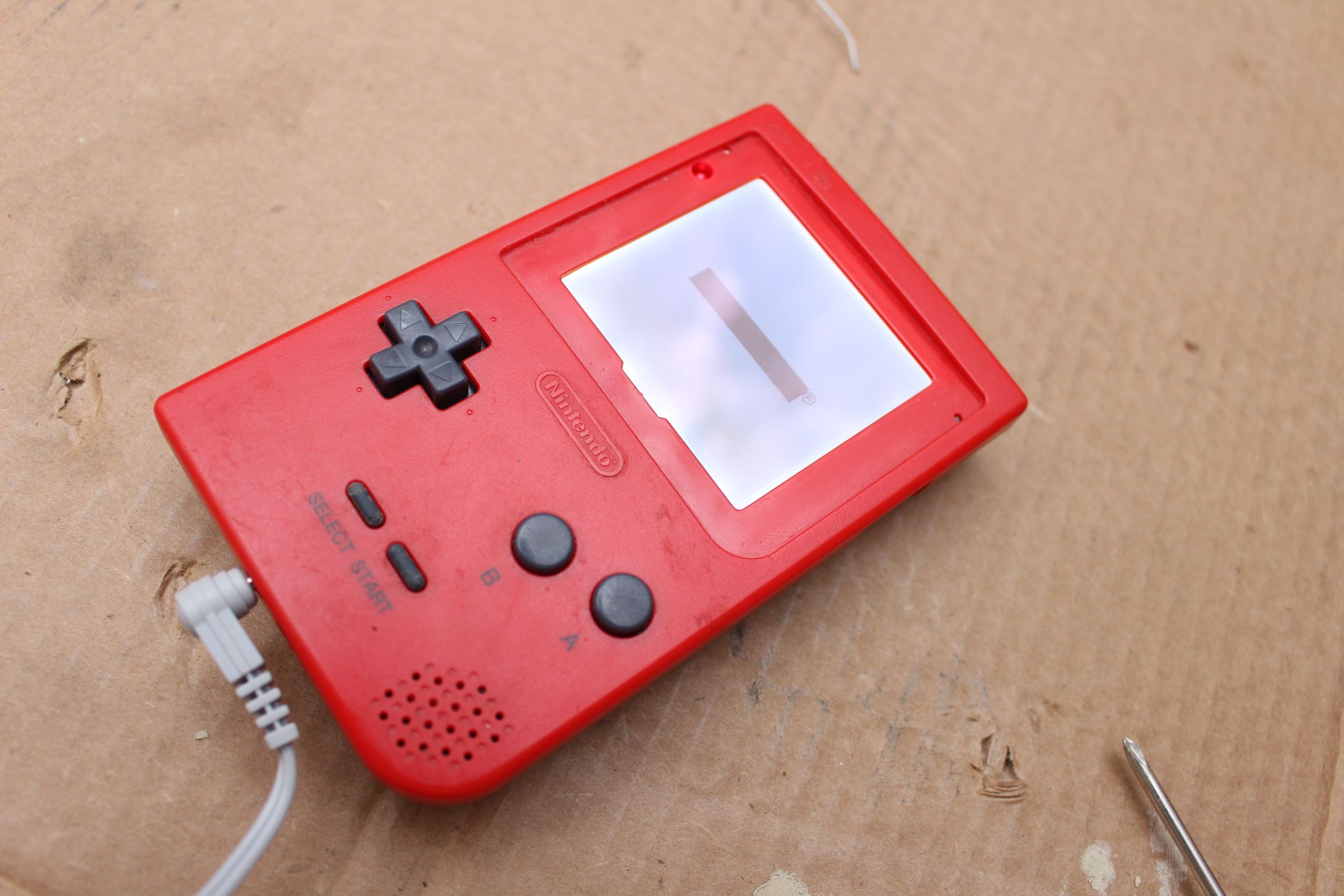Game Boy Pocket Backlight Install 6 Steps Instructables