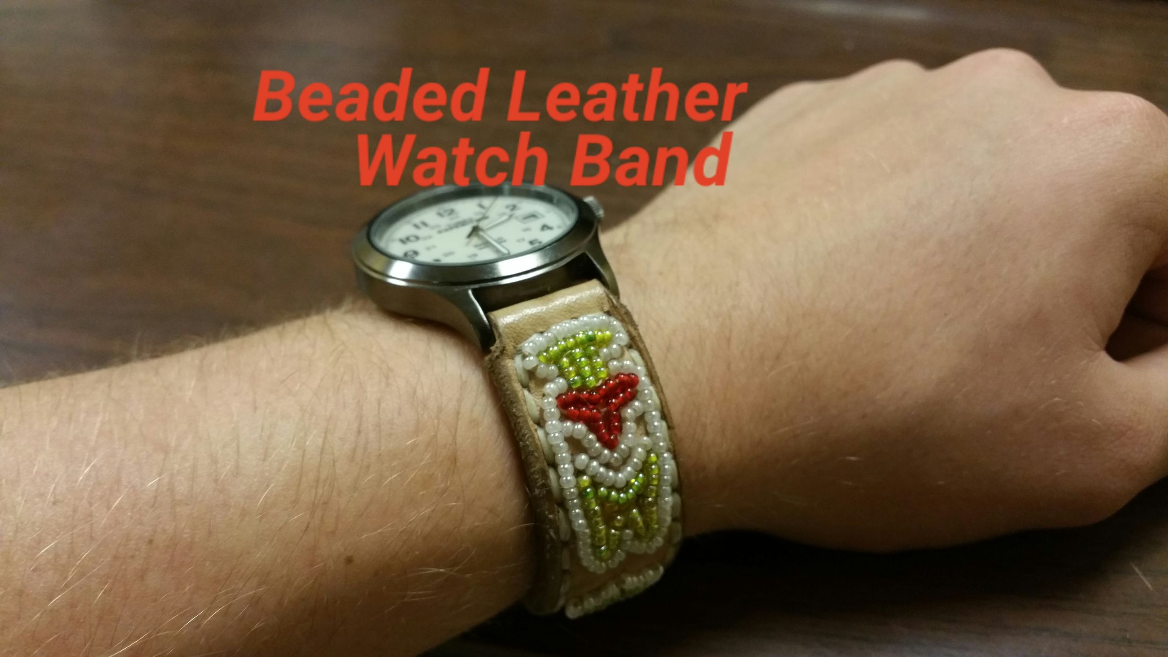 beaded watch bands