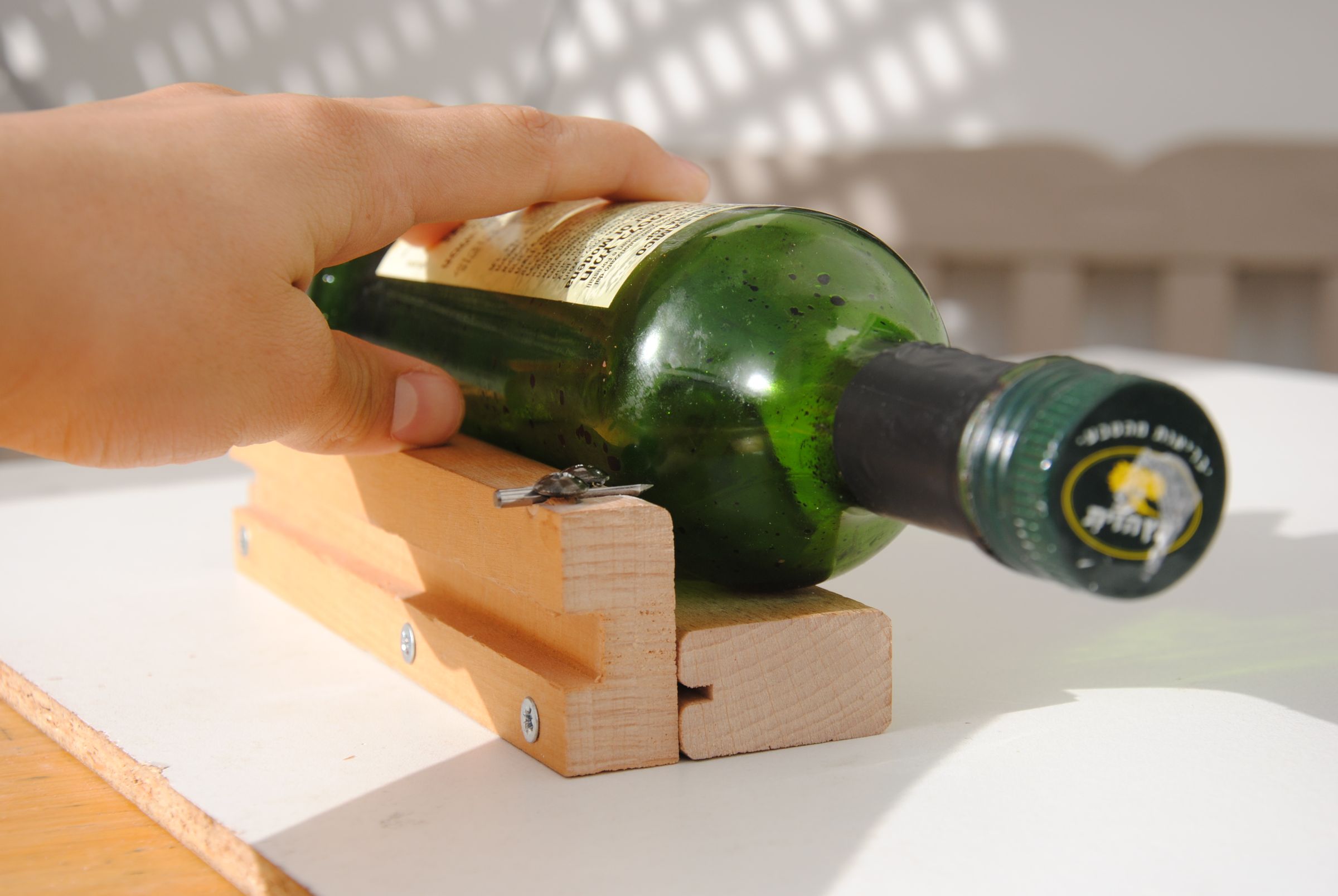 How to Make a Glass Bottle Cutter DIY Wine Bottle Cutting Tool! 7