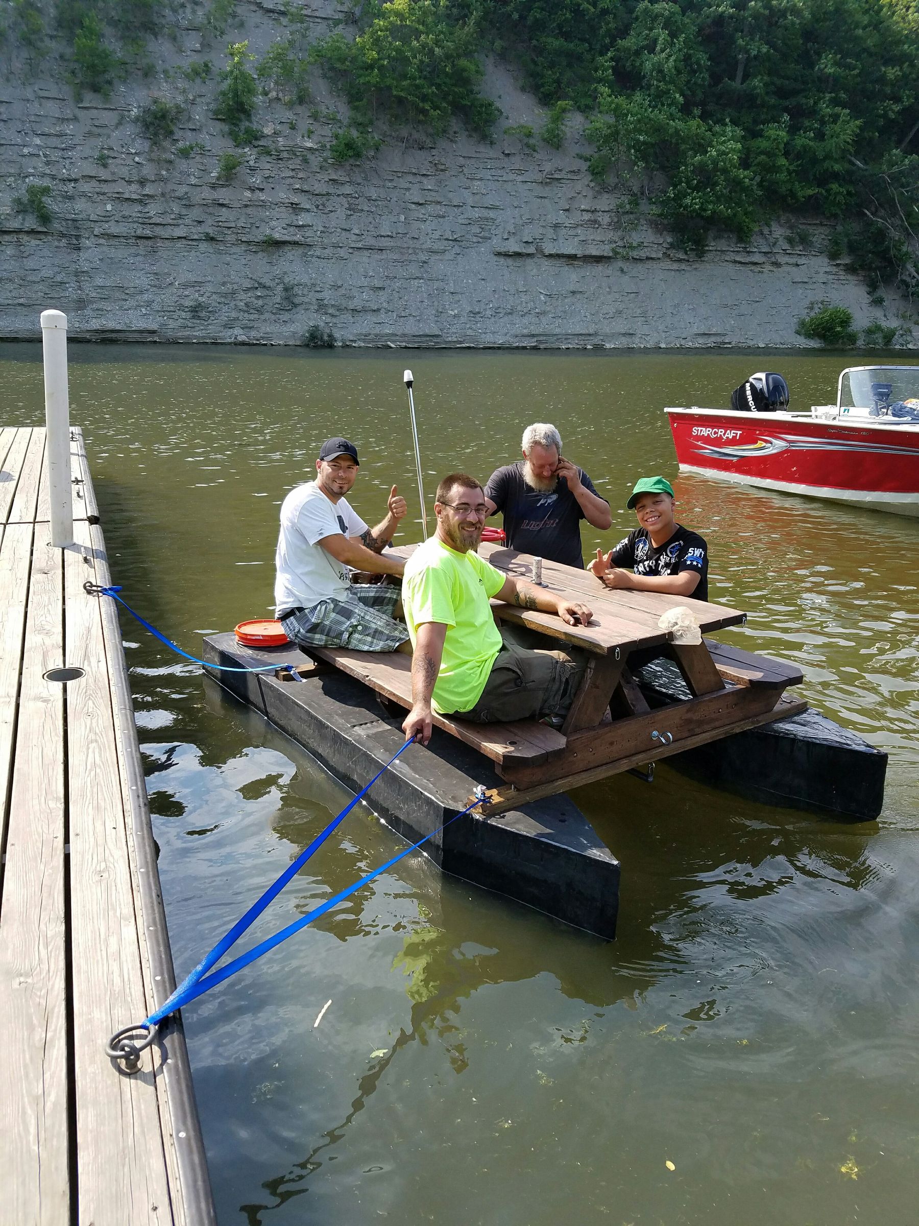Pontoon Boat Picnic Table 8 Steps (with Pictures) Instructables