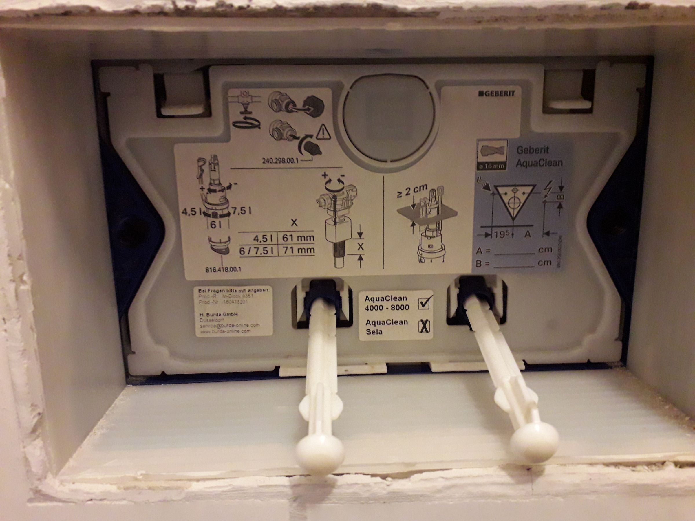 Geberit Toilet Flush Repair 8 Steps Instructables