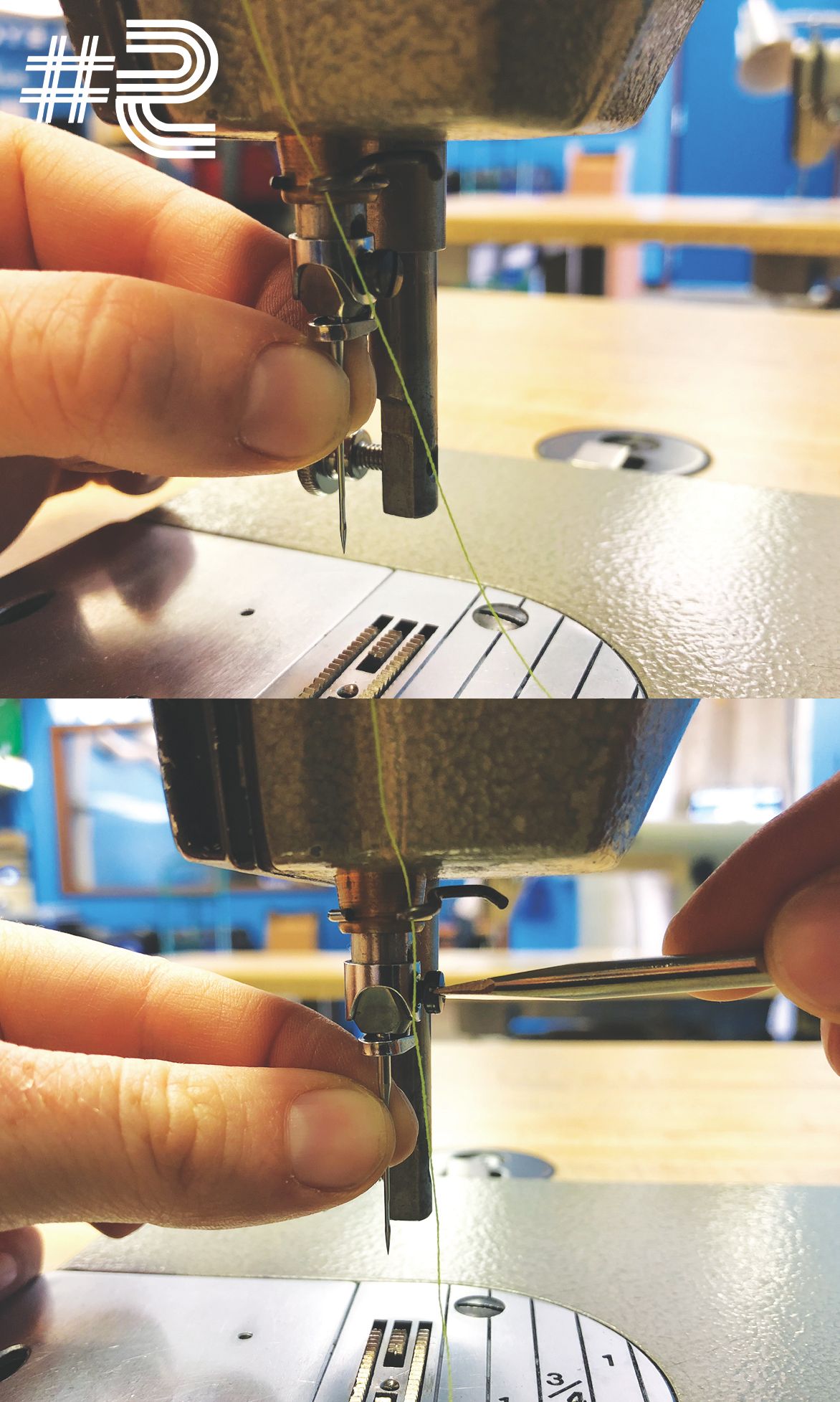 How to Thread a Juki Industrial Sewing Machine 8 Steps (with Pictures